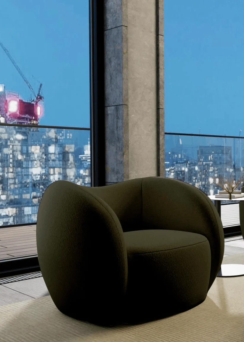 DUNE Lounge Chair Swivel - Frankwebs