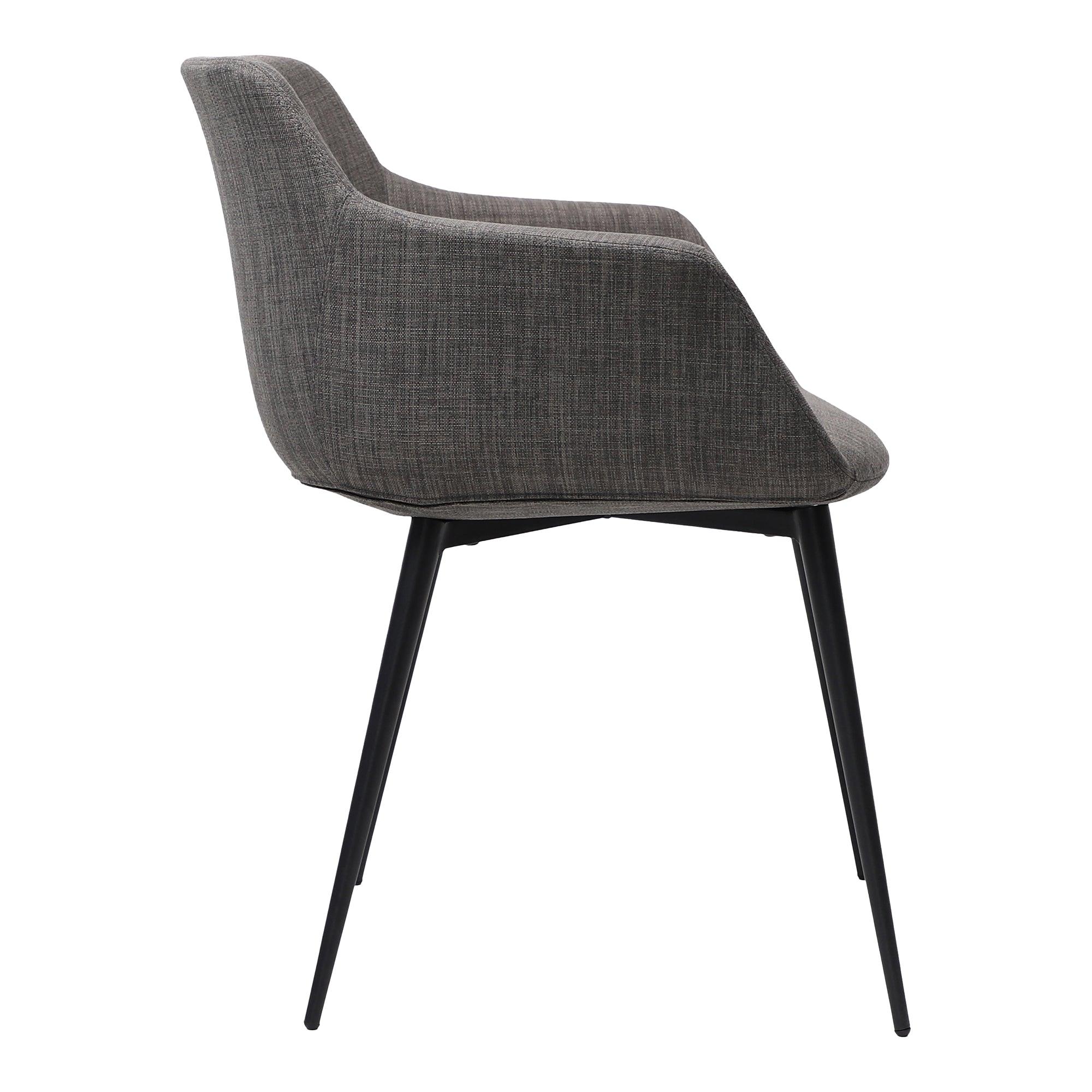 Ronda Arm Chair Grey - Set Of Two - Frankwebs