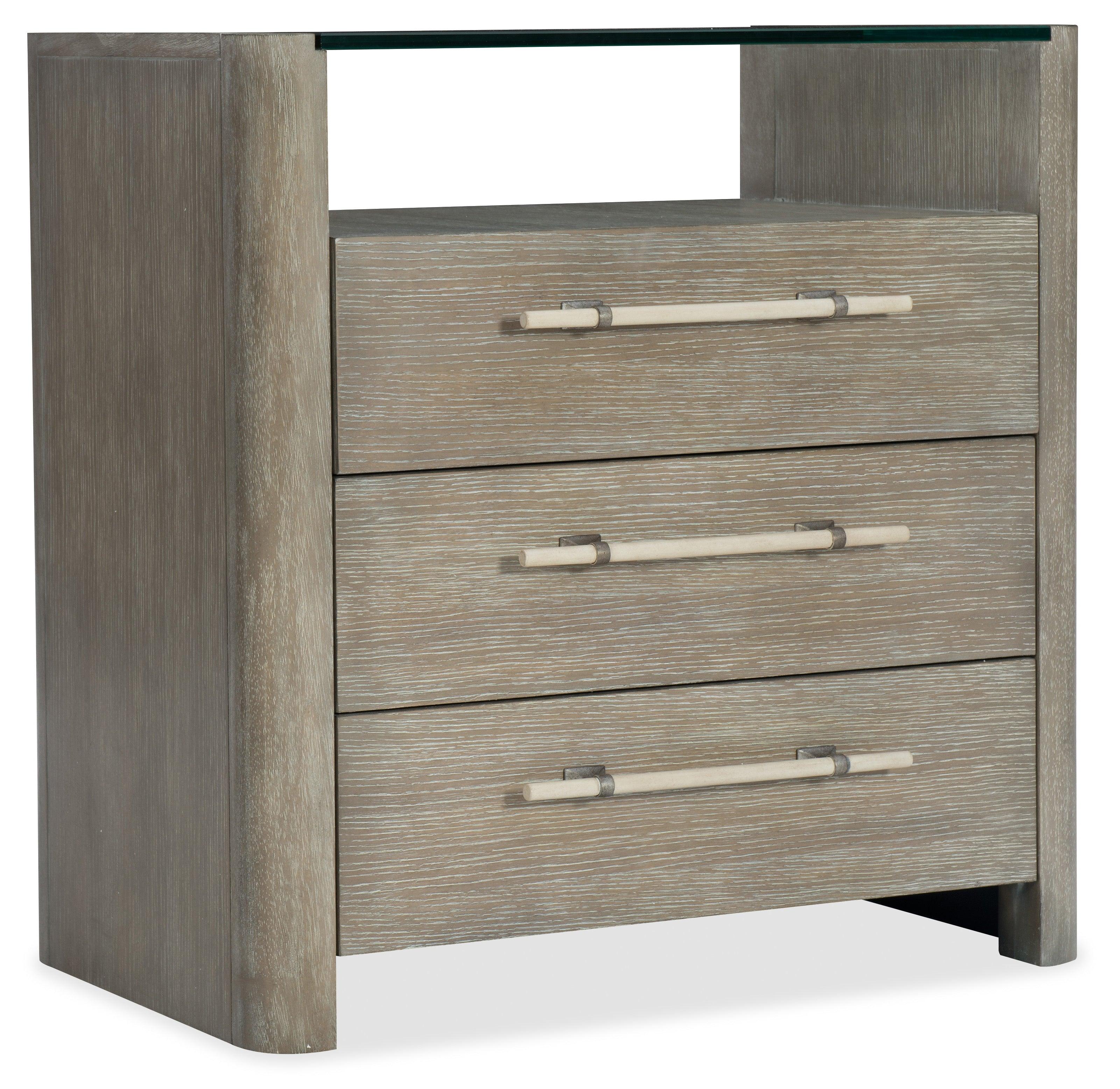 Affinity Three-Drawer Nightstand - Frankwebs
