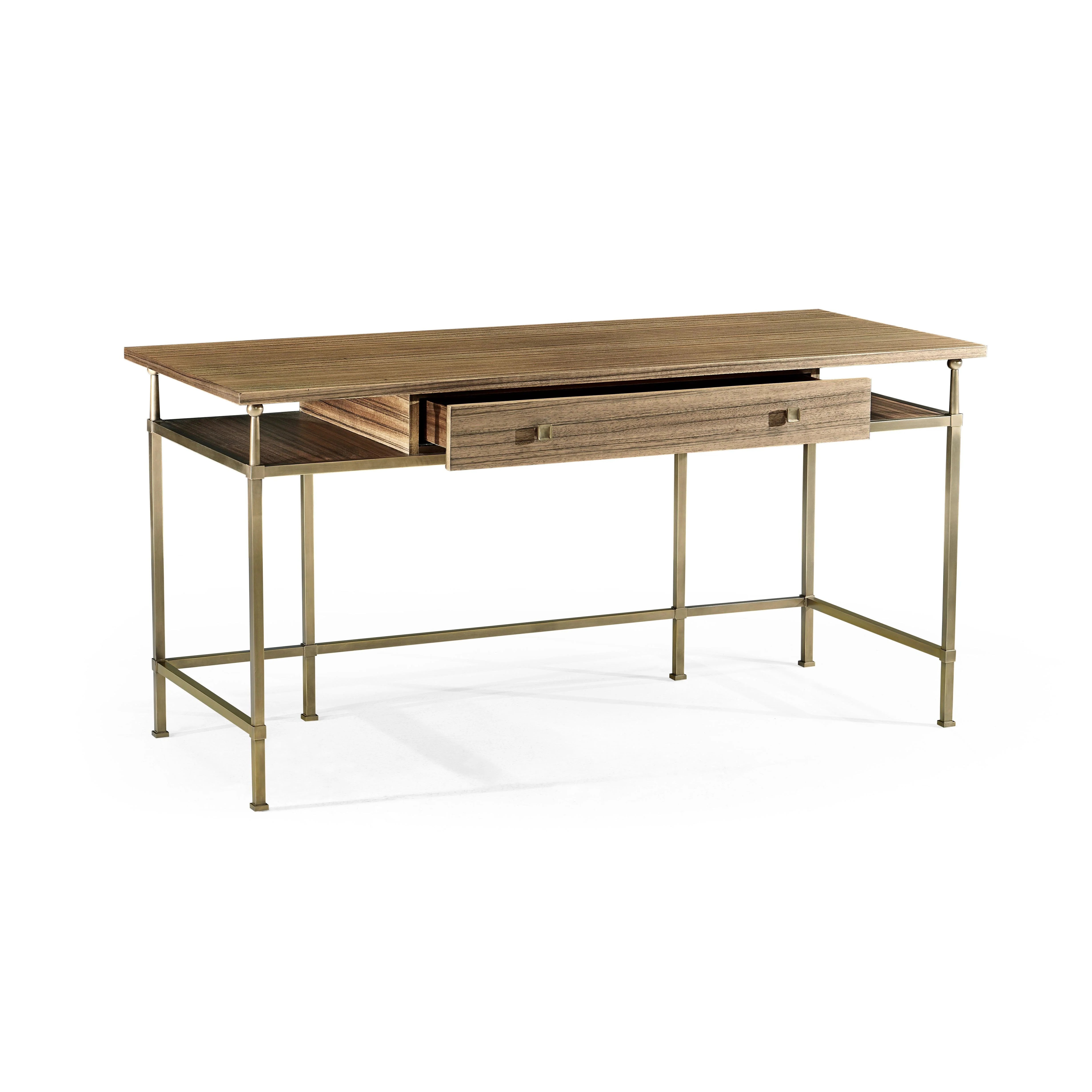 Hamilton Golden Amber Writing Desk - Frankwebs