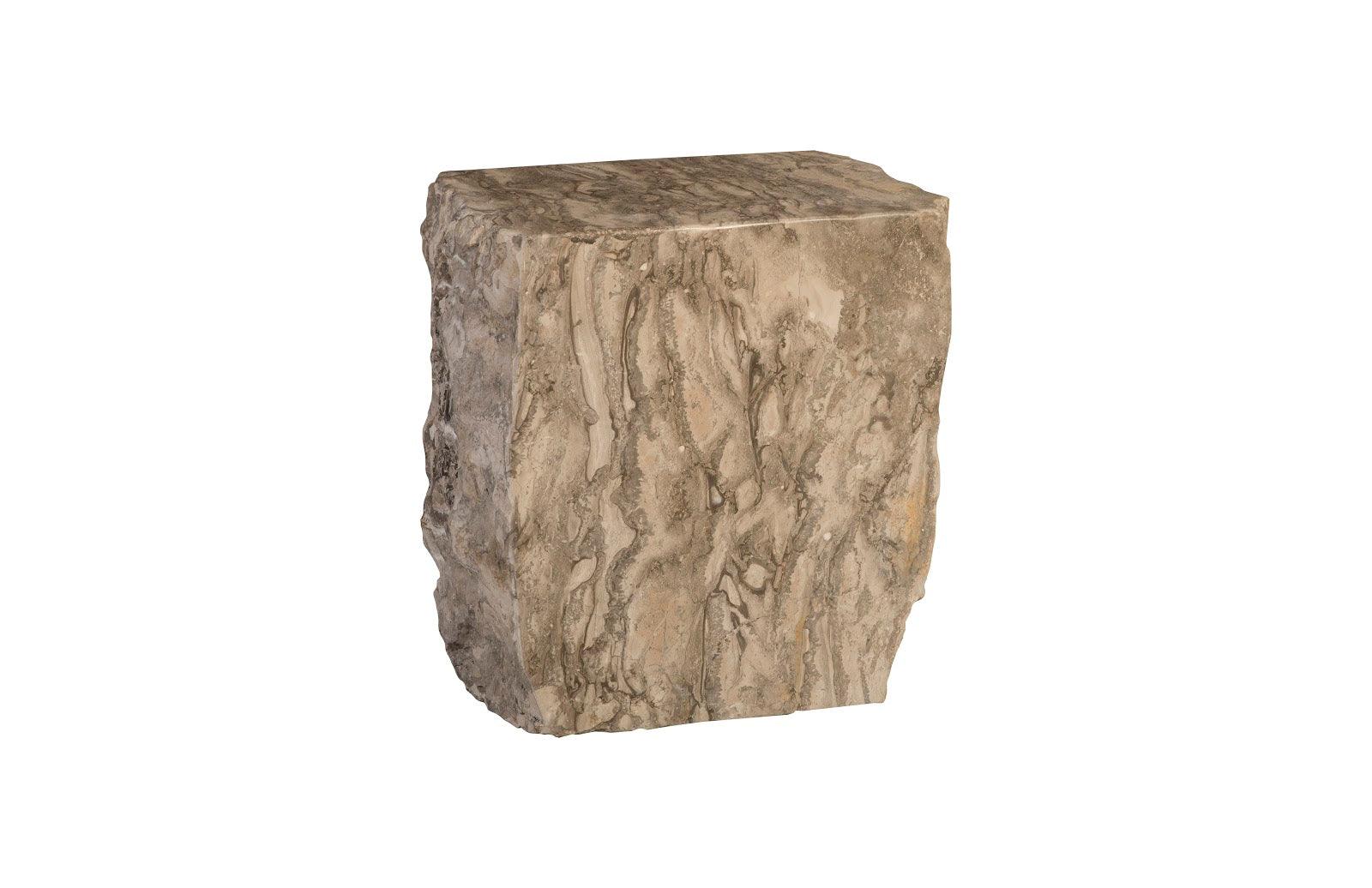 Marble Stool, Gray - Frankwebs