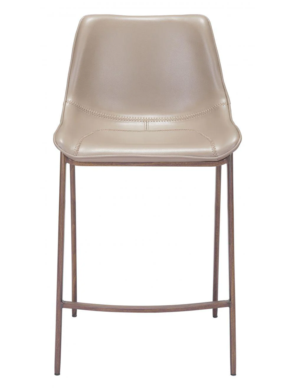 Magnus Counter Chair (Set of 2) Gray & Walnut - Frankwebs