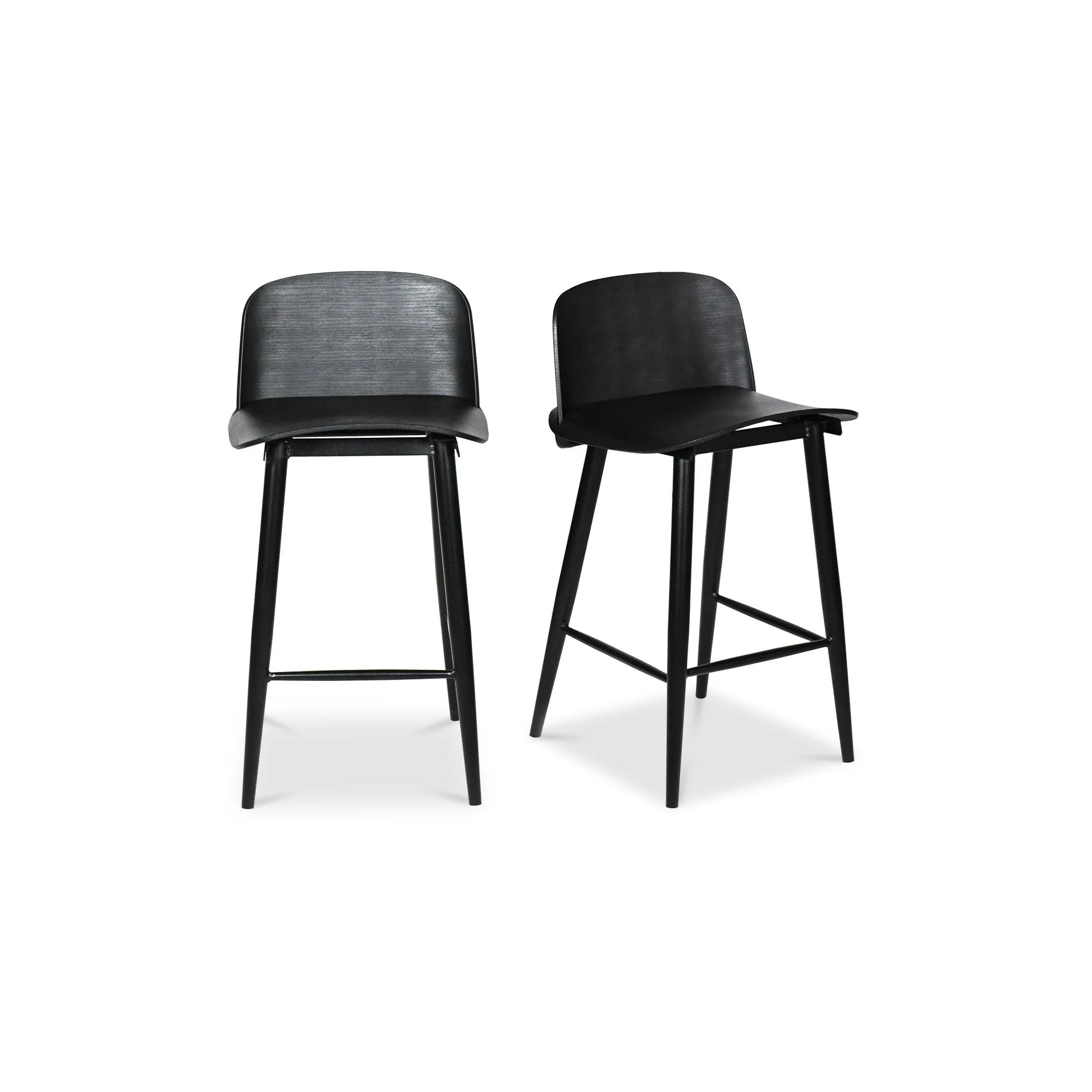 Looey Counter Stool Black - Set Of Two - Frankwebs