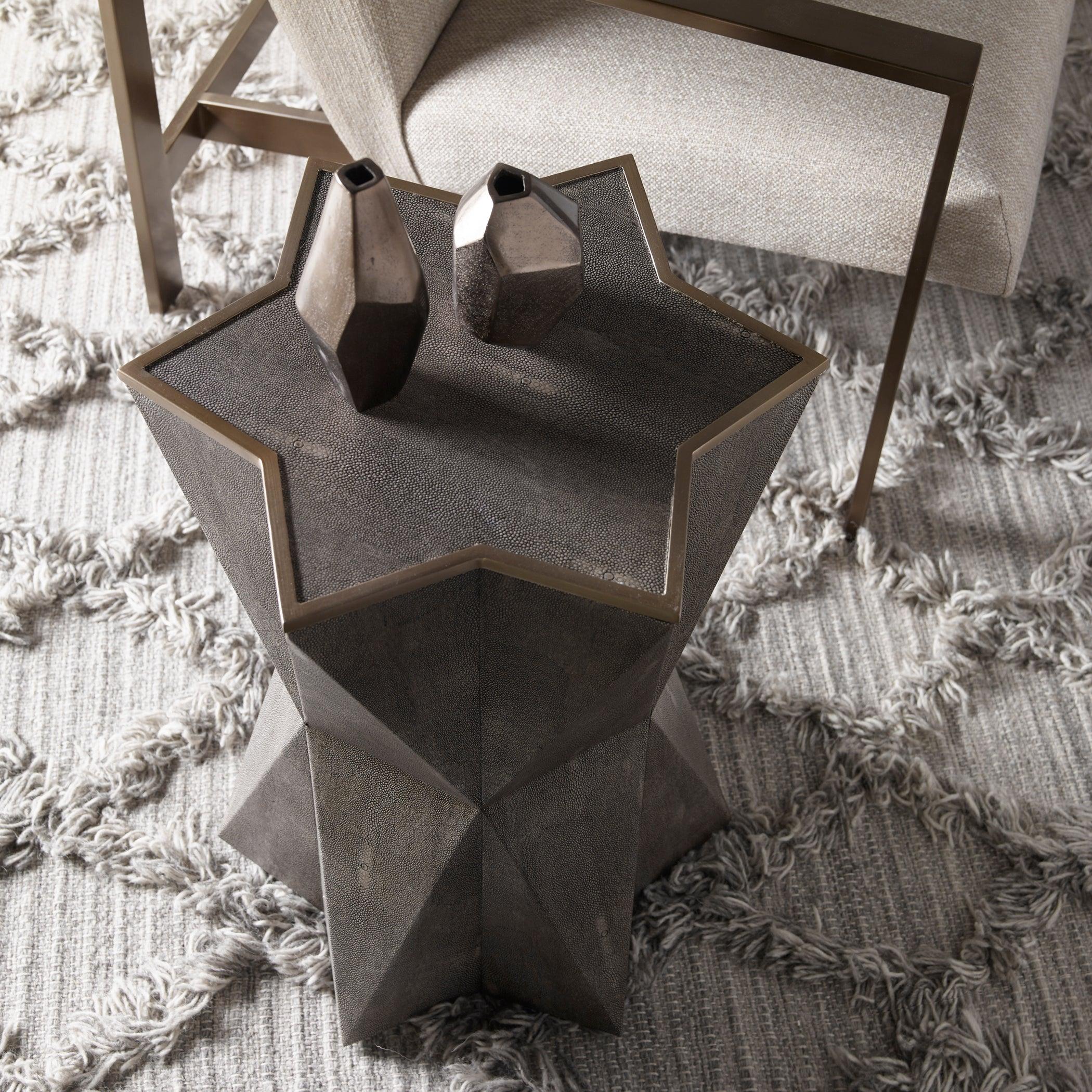 CAPELLA GRAY ACCENT TABLE - Frankwebs