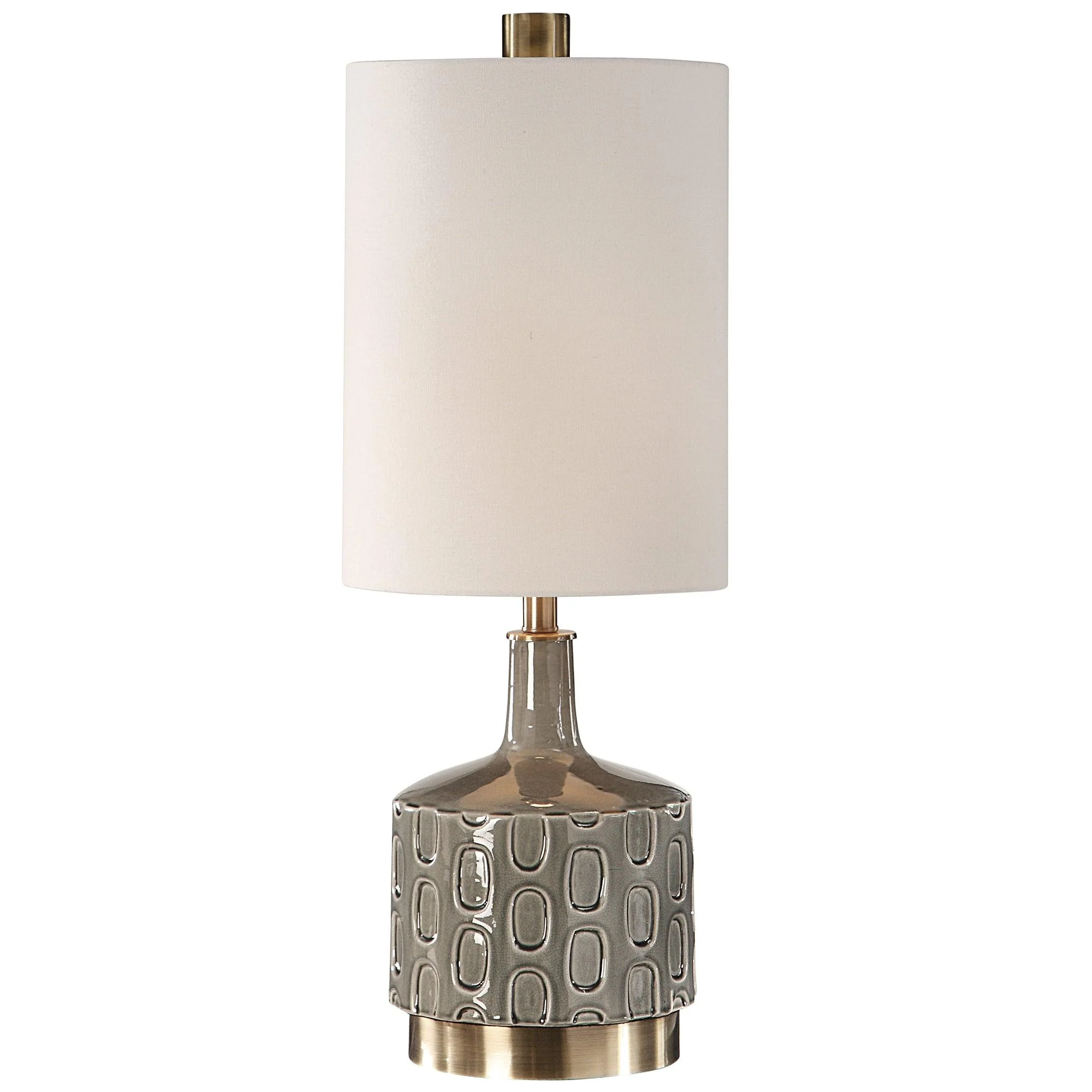 DARRIN GRAY TABLE LAMP - Frankwebs