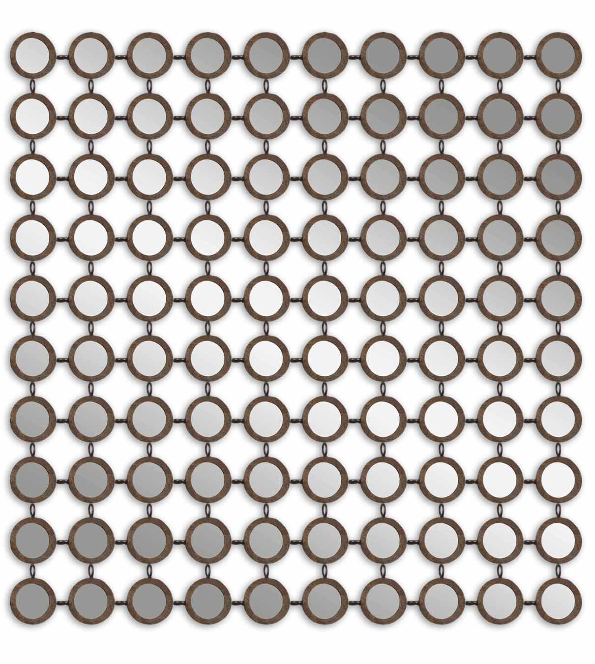 Dinuba Antique Silver Champagne Mirror - Frankwebs