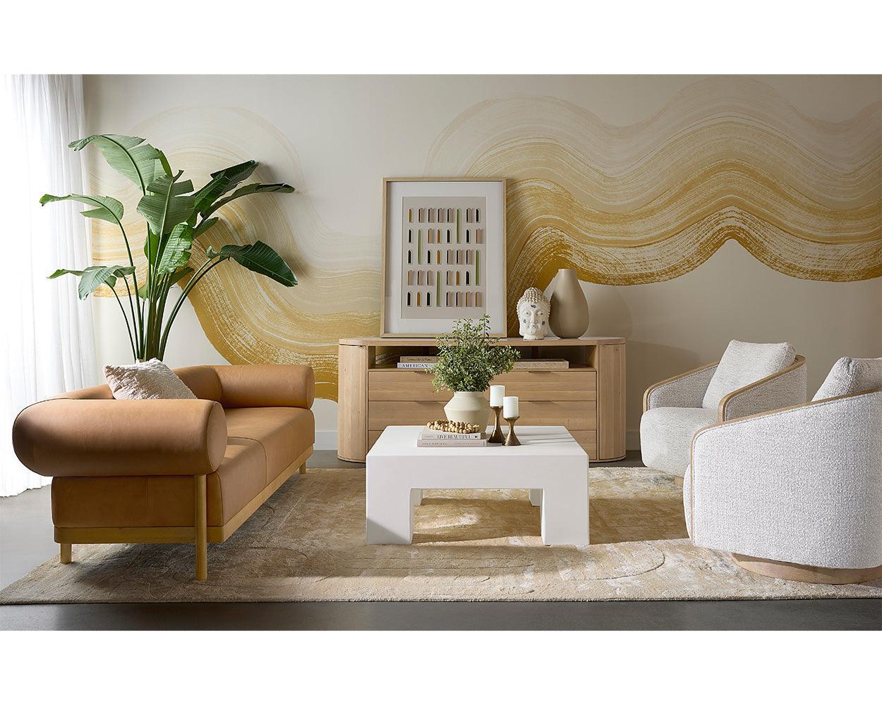 Tasia Swivel Lounge Chair - Frankwebs