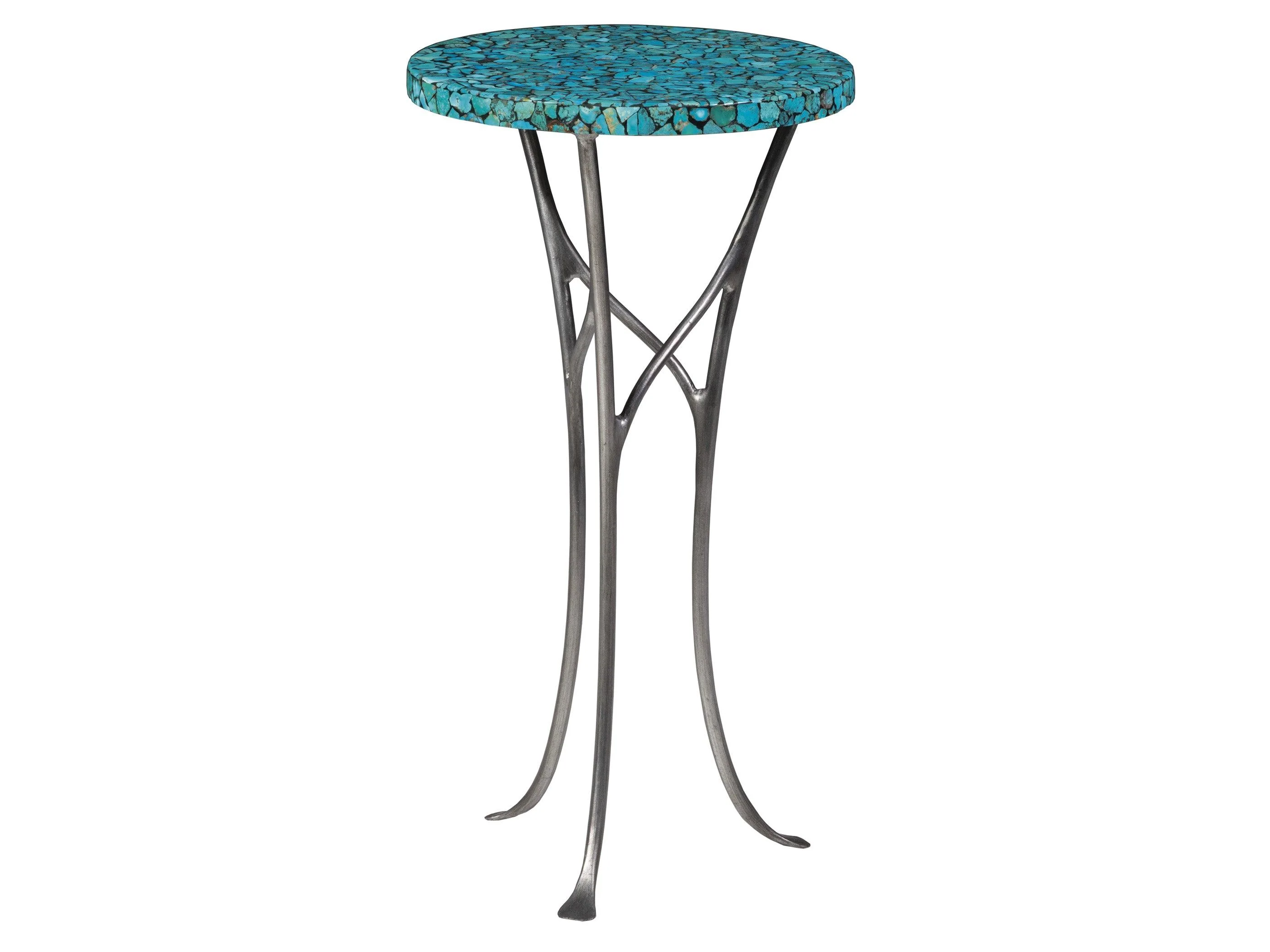 Signature Designs Isidora Turquoise Spot Table - Frankwebs