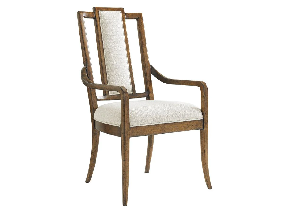 Bali Hai St. Barts Splat Back Arm Chair - Frankwebs
