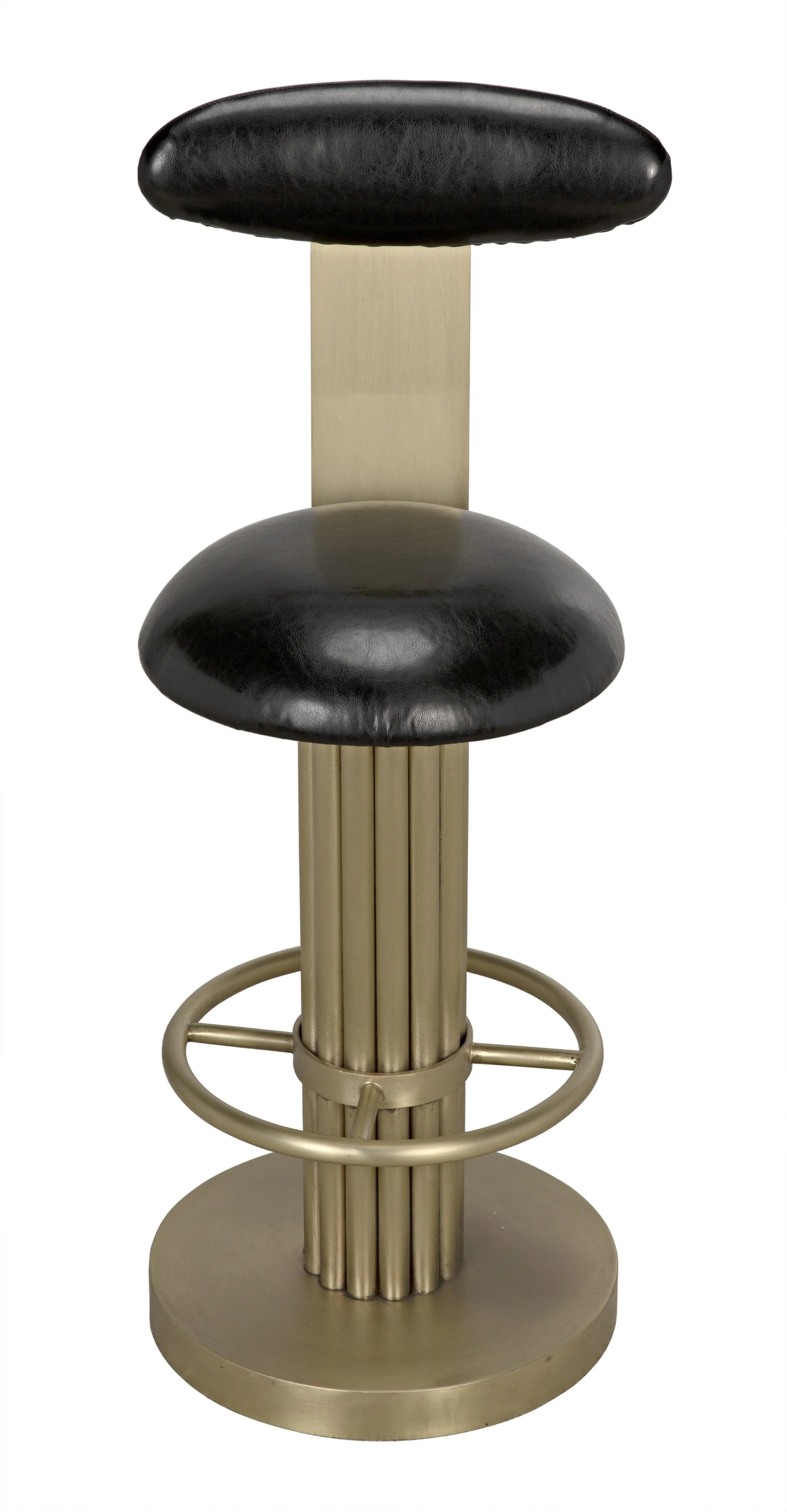 Sedes Counter Stool, Steel with Brass Finish - Frankwebs