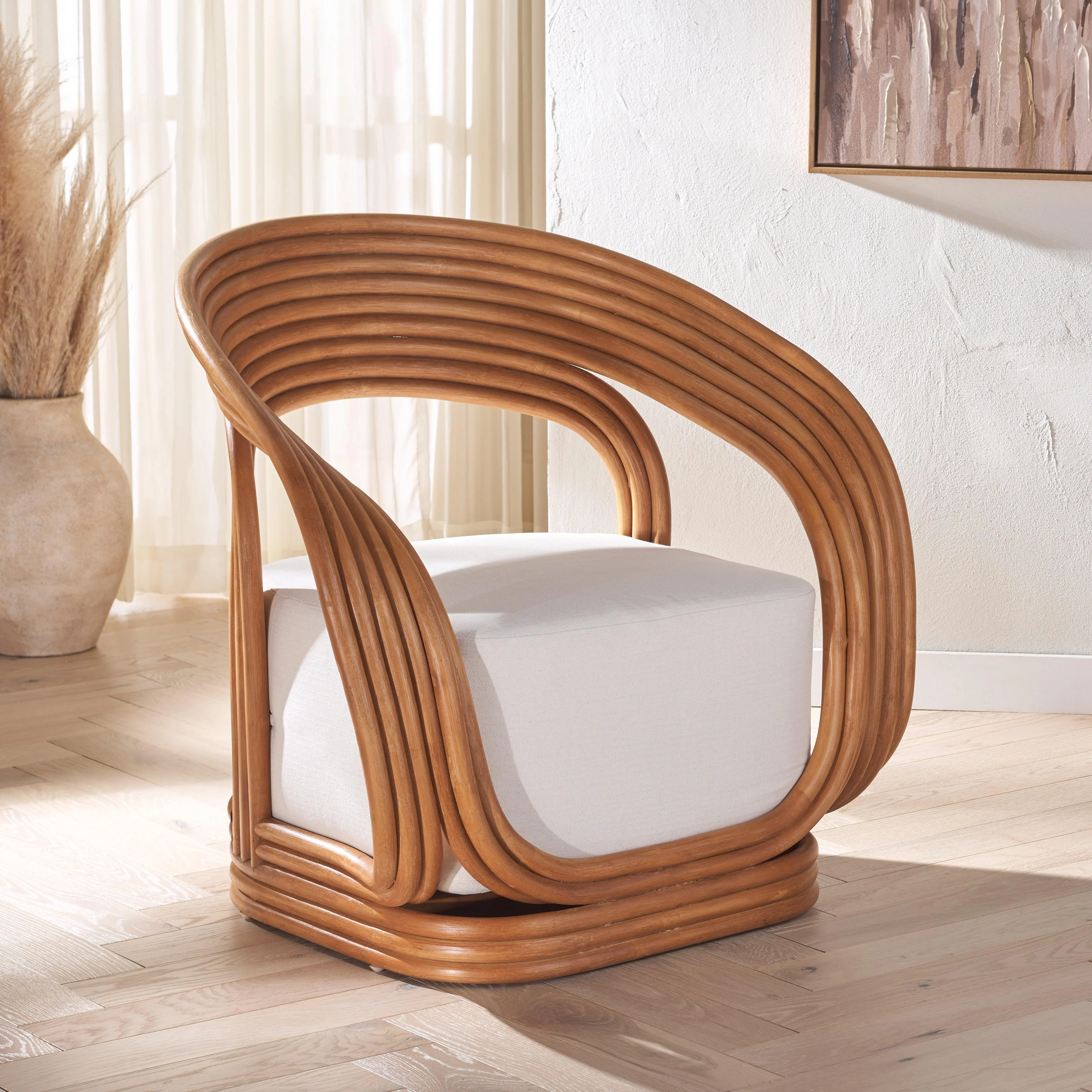 GIORNO RATTAN ACCENT CHAIR - Frankwebs