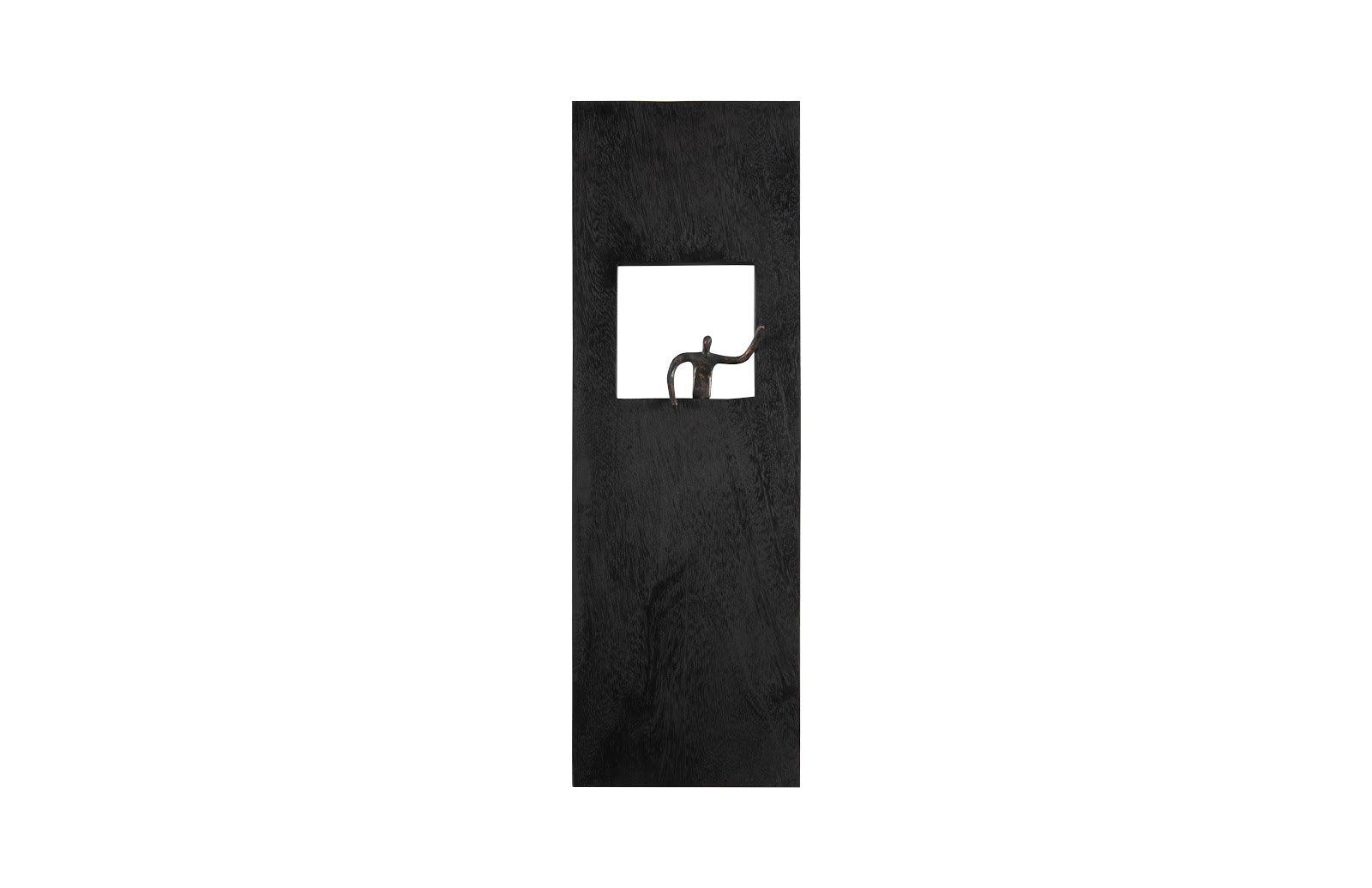 Atlas Wall Decor, Rectangle, Black - Frankwebs
