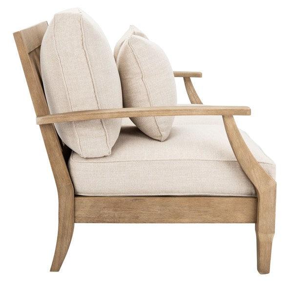 MARTINIQUE WOOD PATIO LOVESEAT - Frankwebs