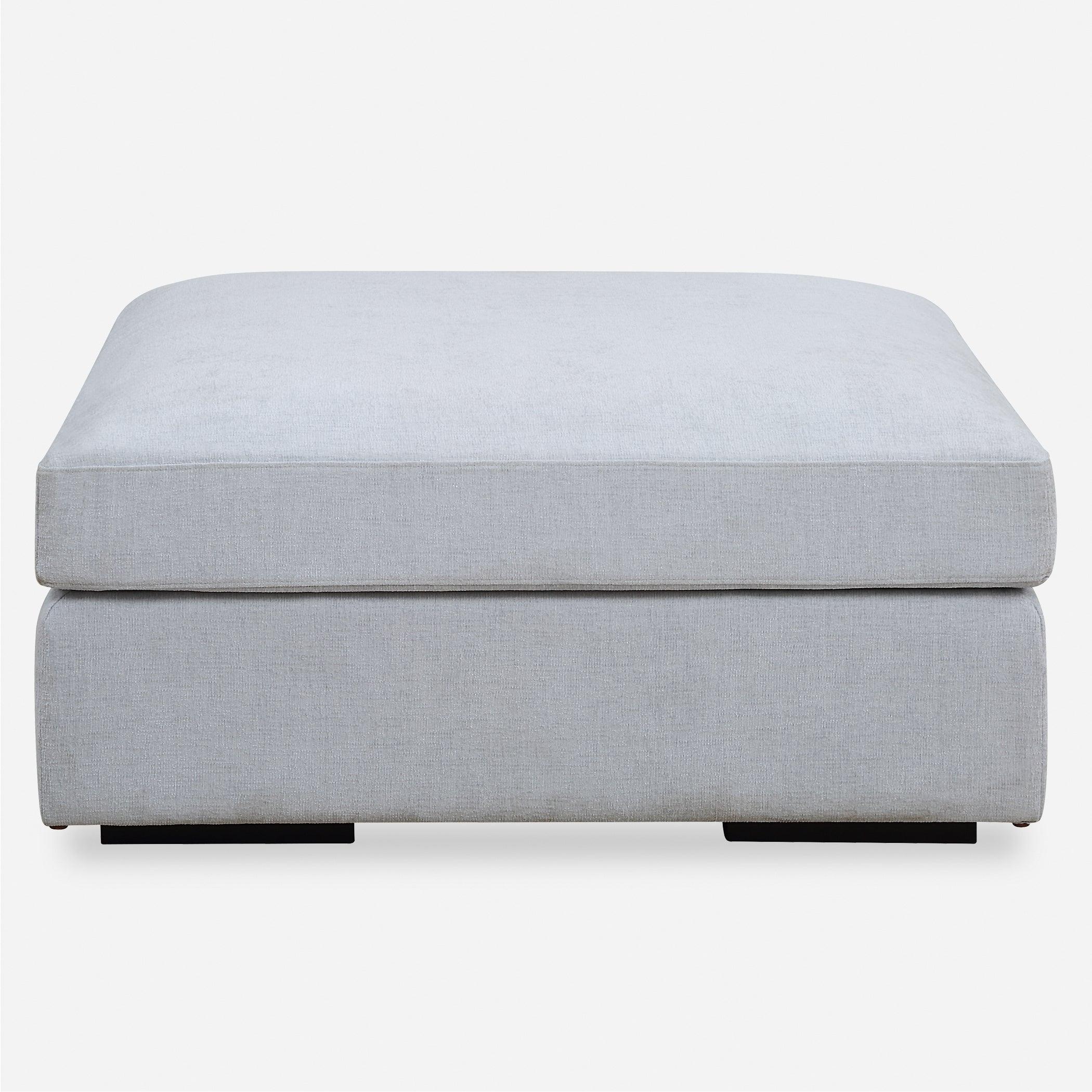 Refuge Cloud Blue Sofa Ottoman - Frankwebs
