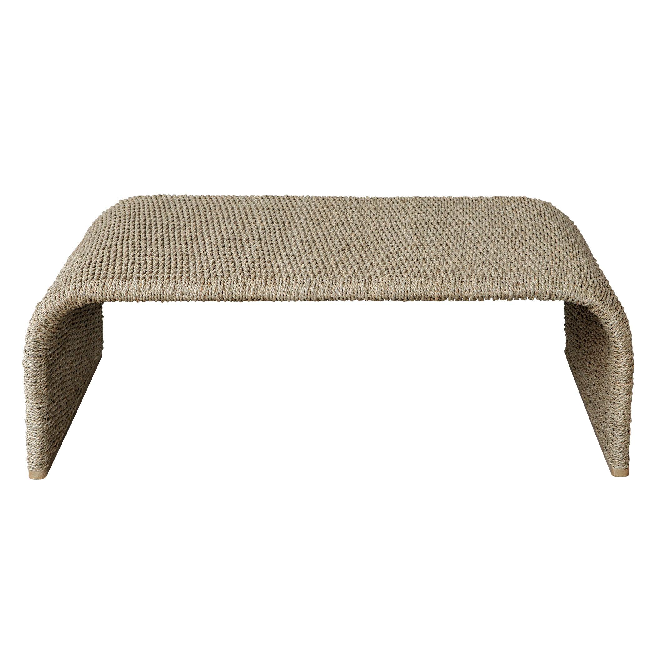 Calabria Woven Seagrass Coffee Table - Frankwebs