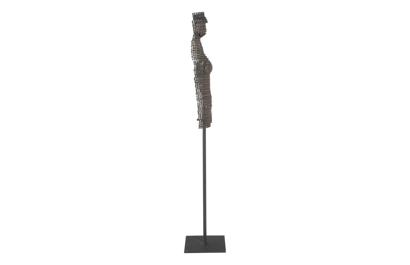 Chain Bust Sculpture on Stand - Frankwebs
