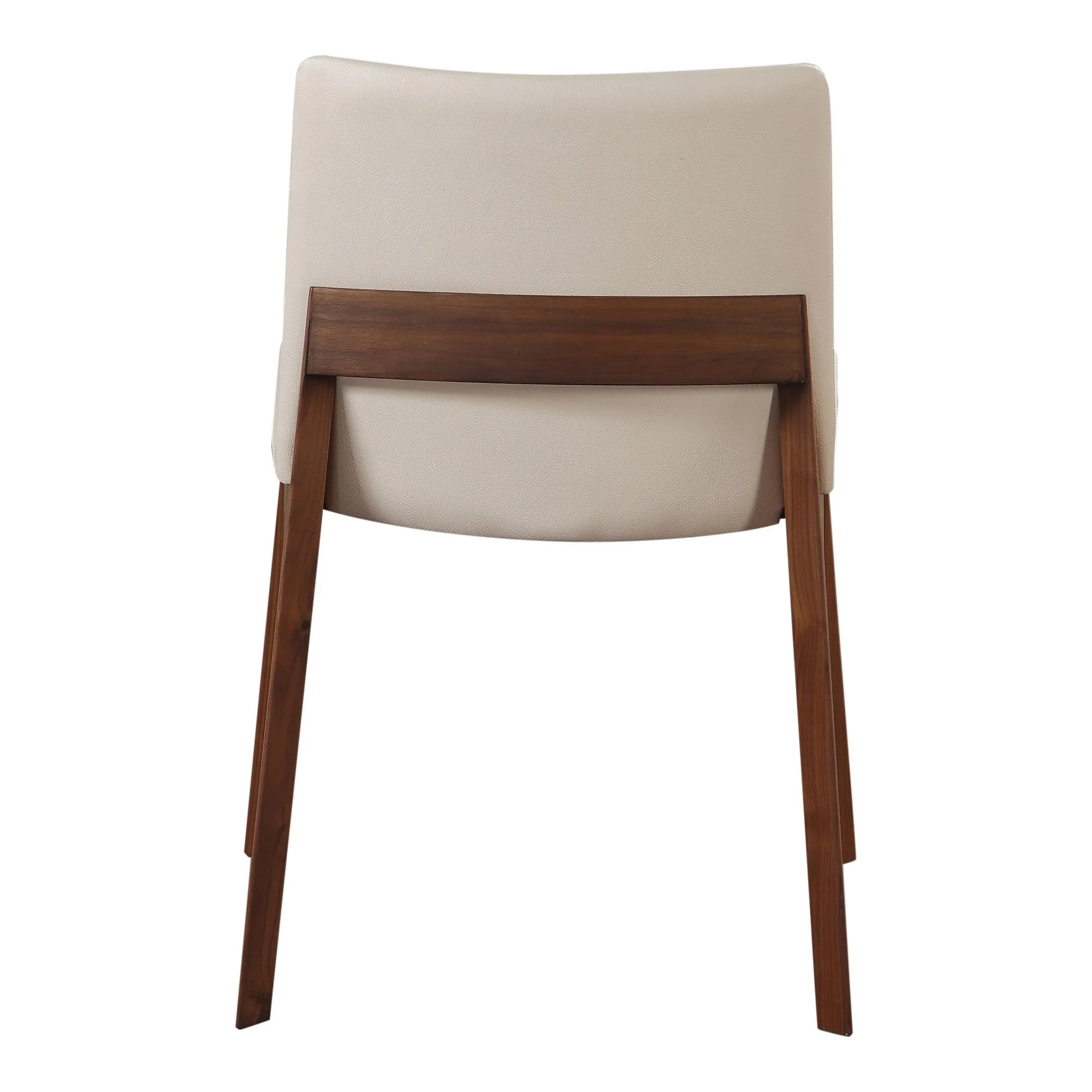 Deco Dining Chair White Pvc - Set Of Two - Frankwebs
