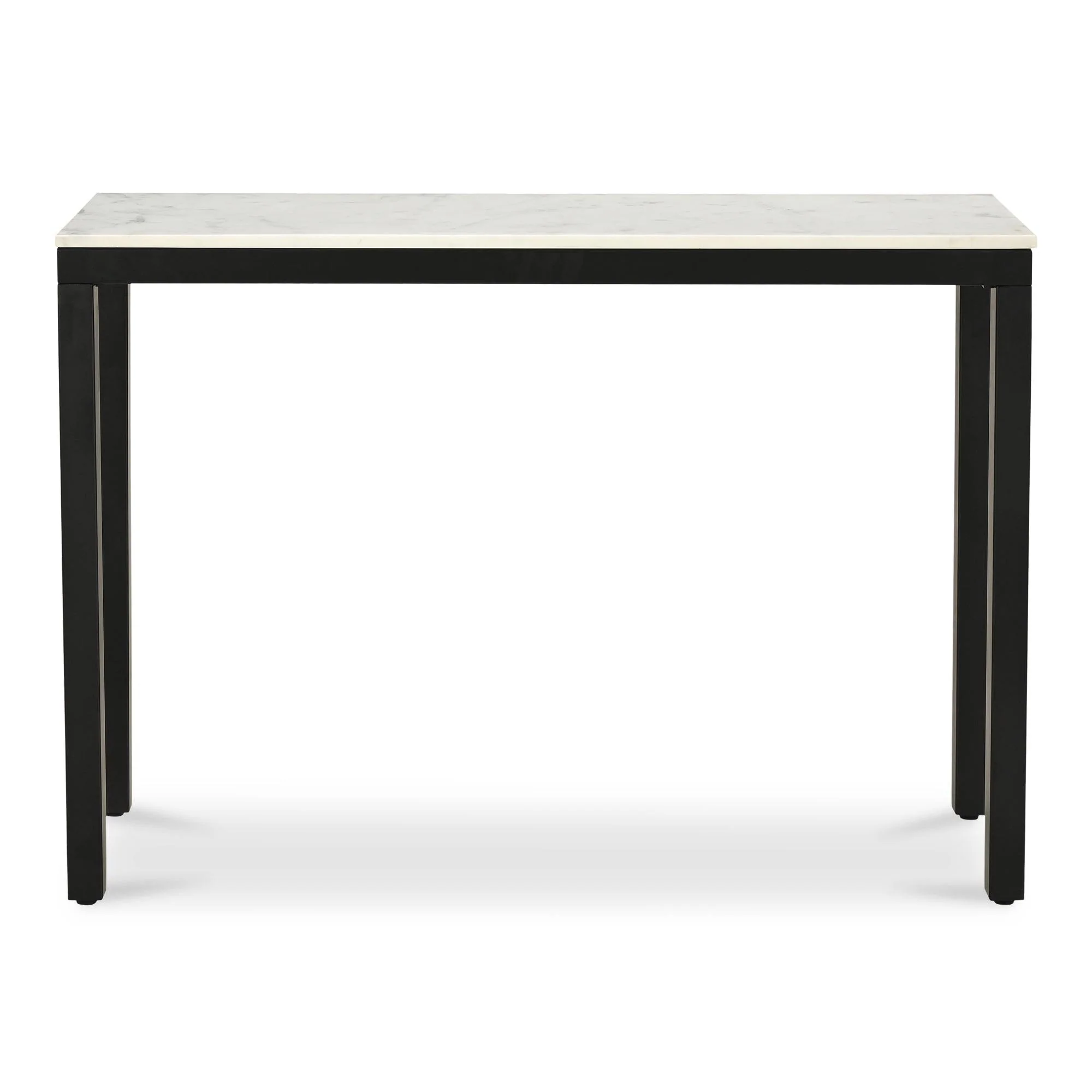 Parson Console Table White Marble - Frankwebs