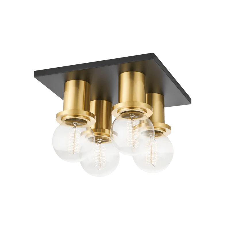 BRANDI 4 LIGHT FLUSH MOUNT - Frankwebs