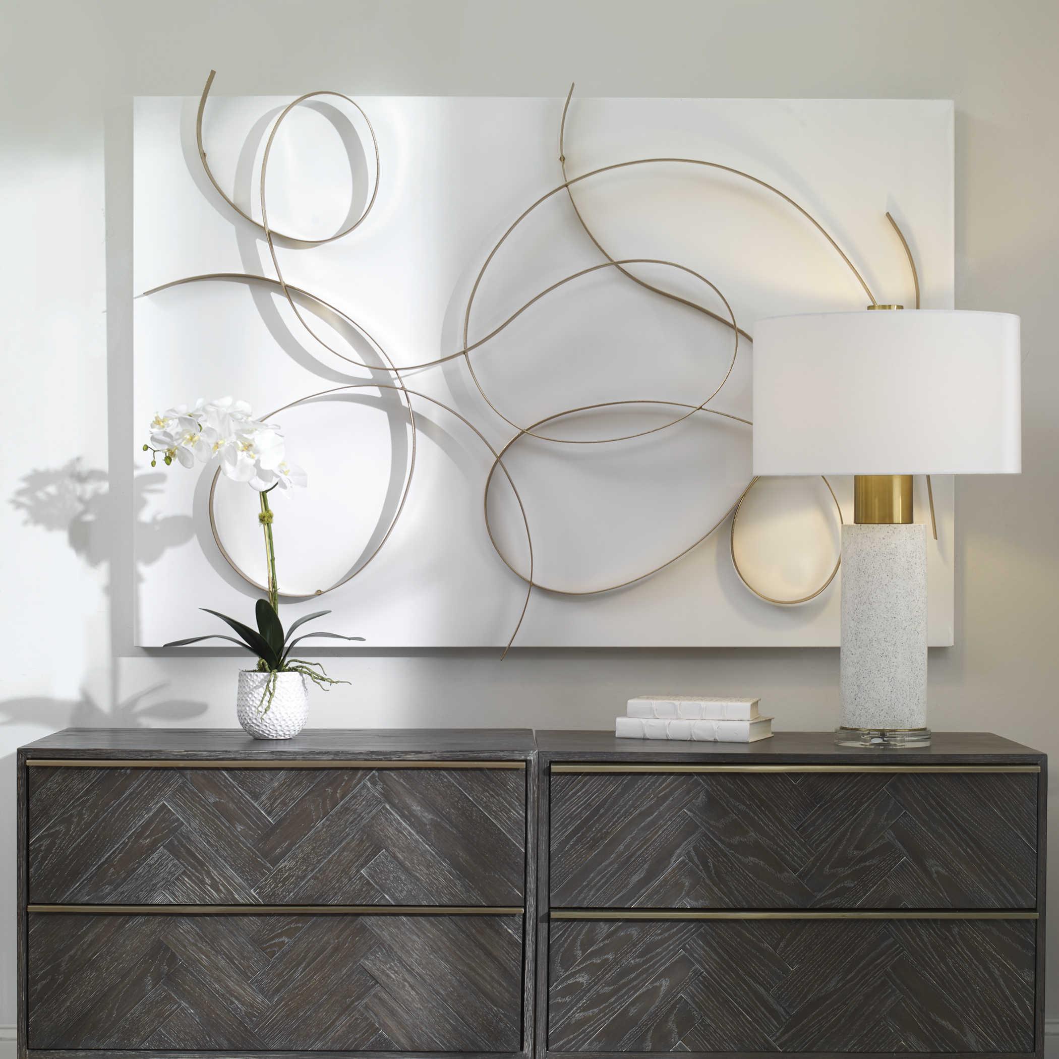 Freehand Modern Metal Wall Panel - Frankwebs