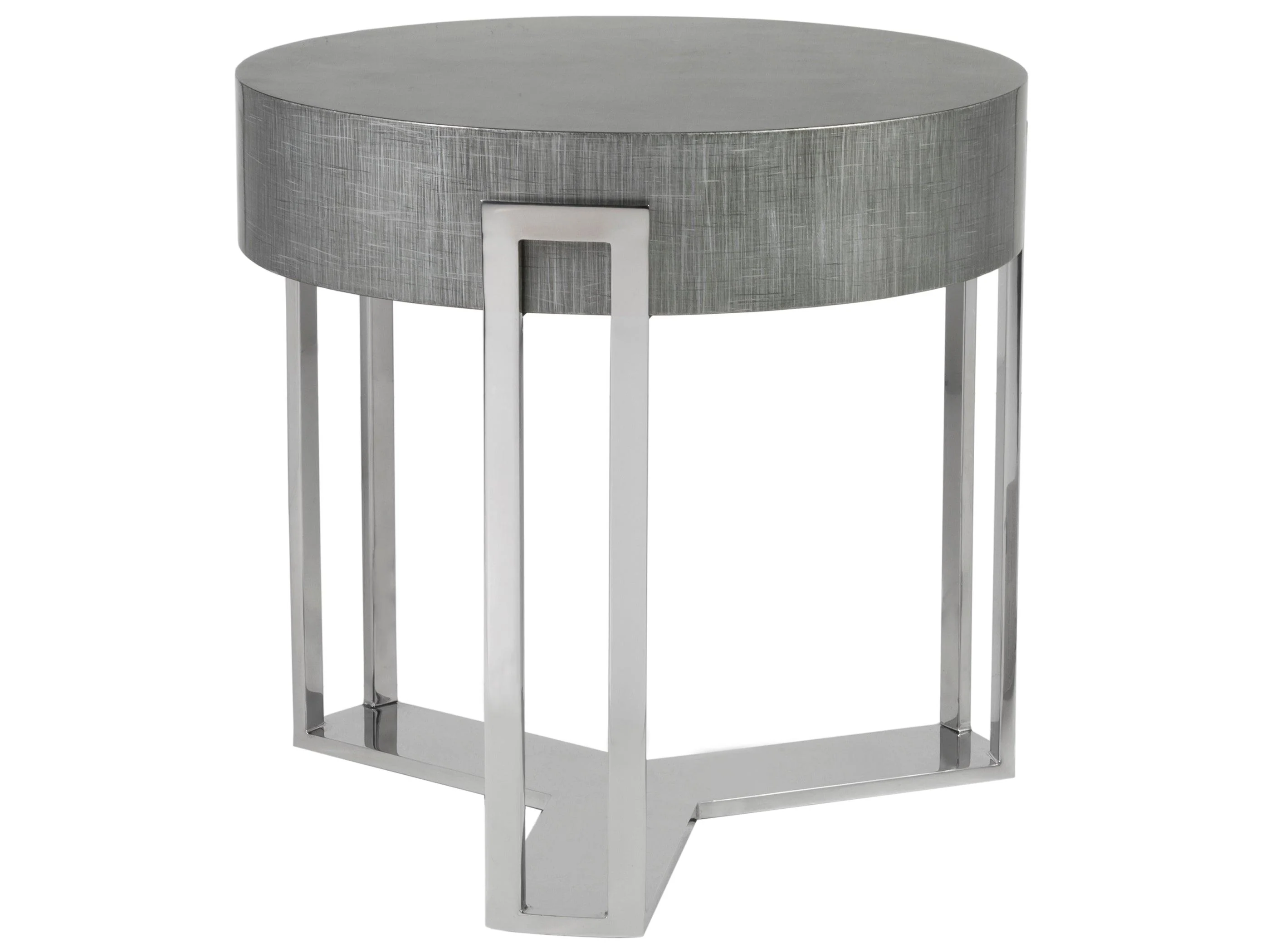Signature Designs Iridium Round End Table - Frankwebs