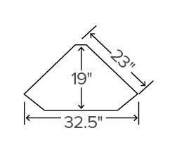 Piedmont IV Corner Wine Cabinet - Frankwebs