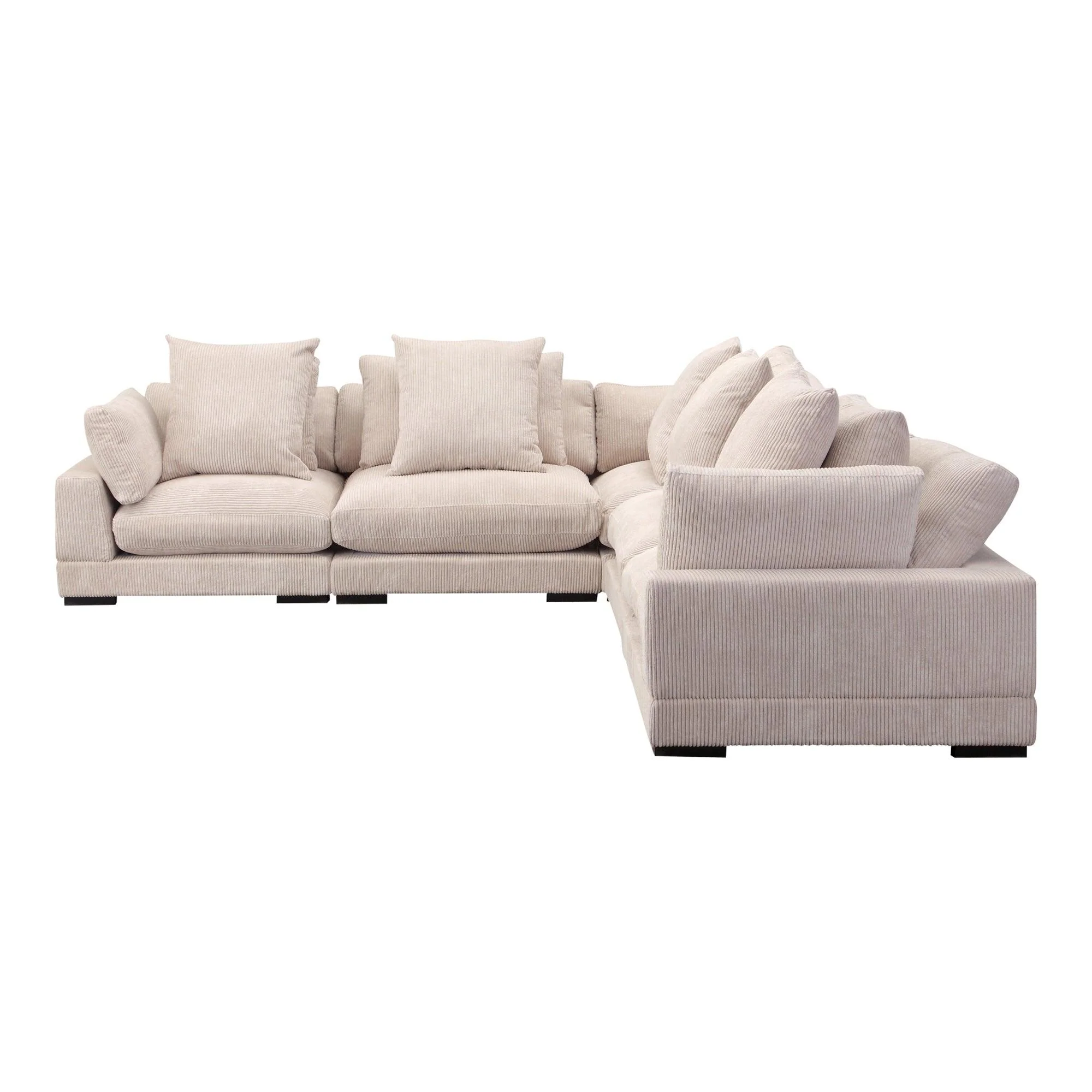 Tumble Classic L Modular Sectional Cappuccino - Frankwebs