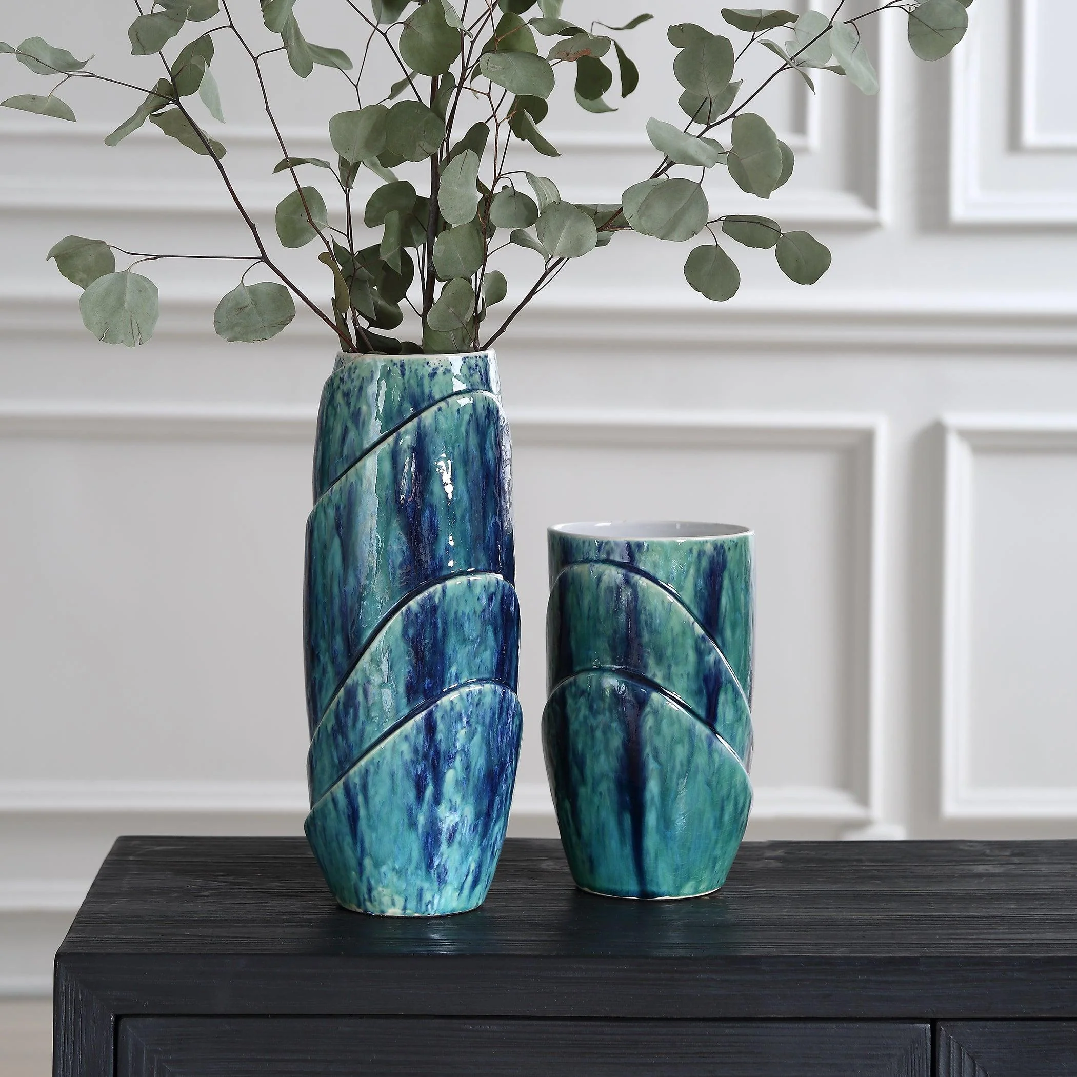 Tranquil Duo, Vases, S/2 - Frankwebs