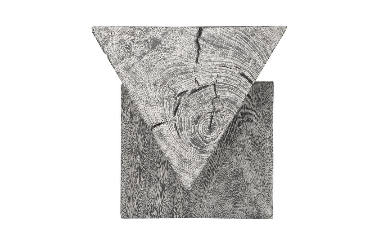 Triangle Bench, Gray Stone - Frankwebs