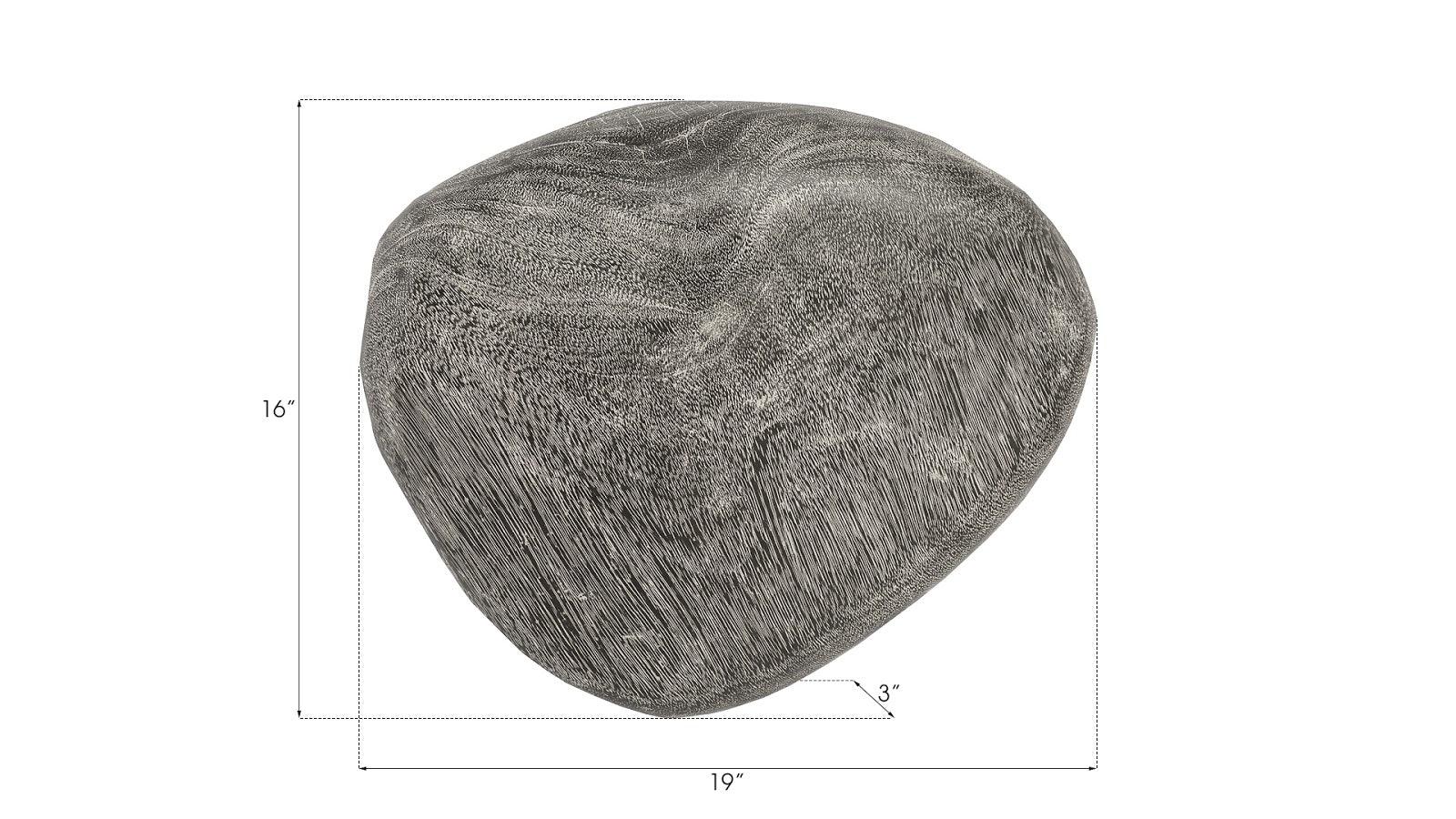 River Stone Wall Tile, Gray Stone, XL - Frankwebs