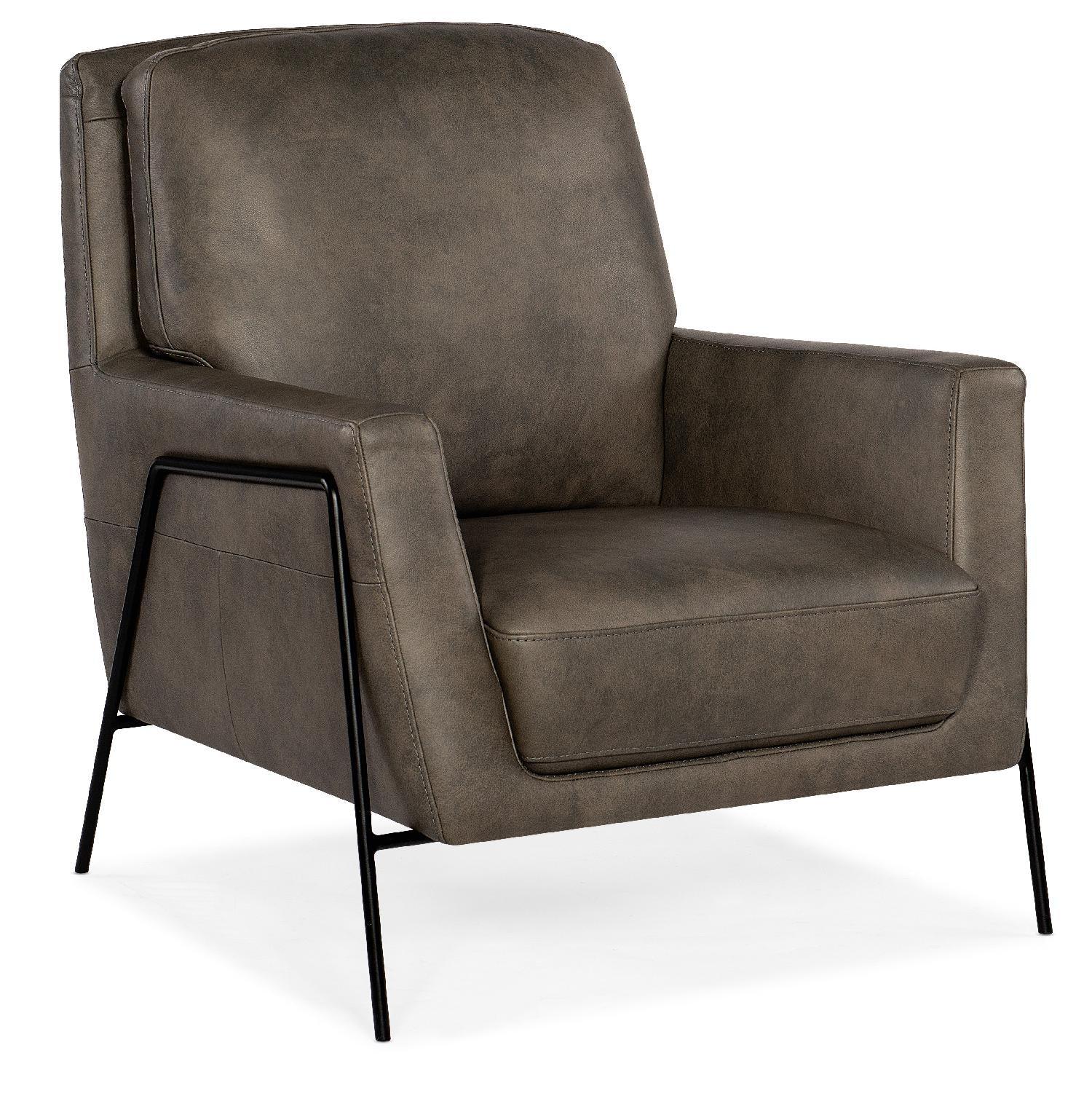 Amette Metal Frame Club Chair - Frankwebs