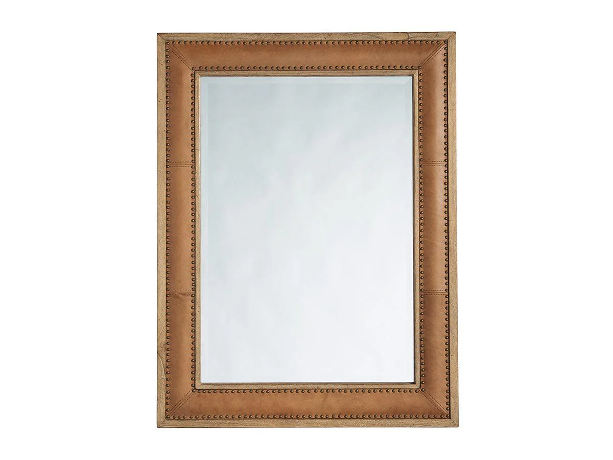 Los Altos Dominica Leather Rectangular Mirror - Frankwebs