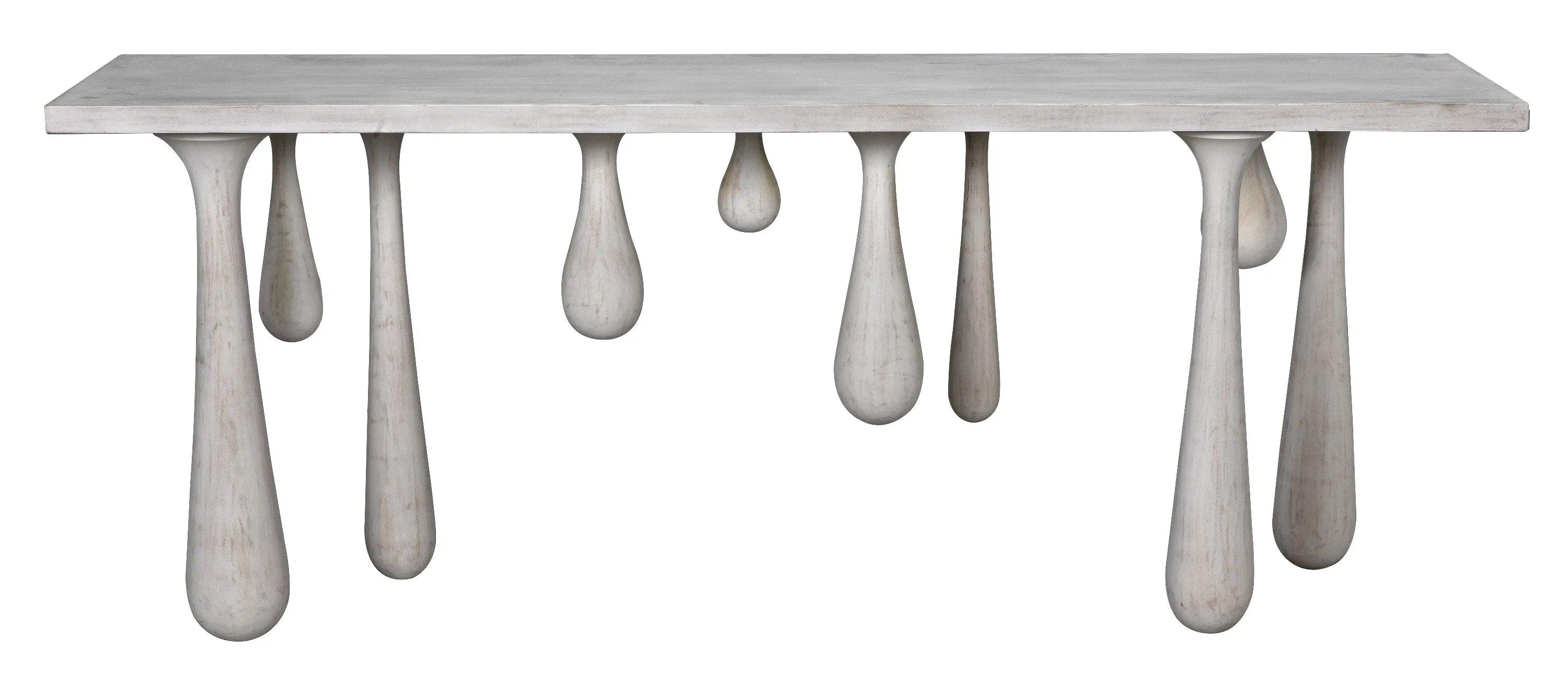 Drop Console, White Wash - Frankwebs