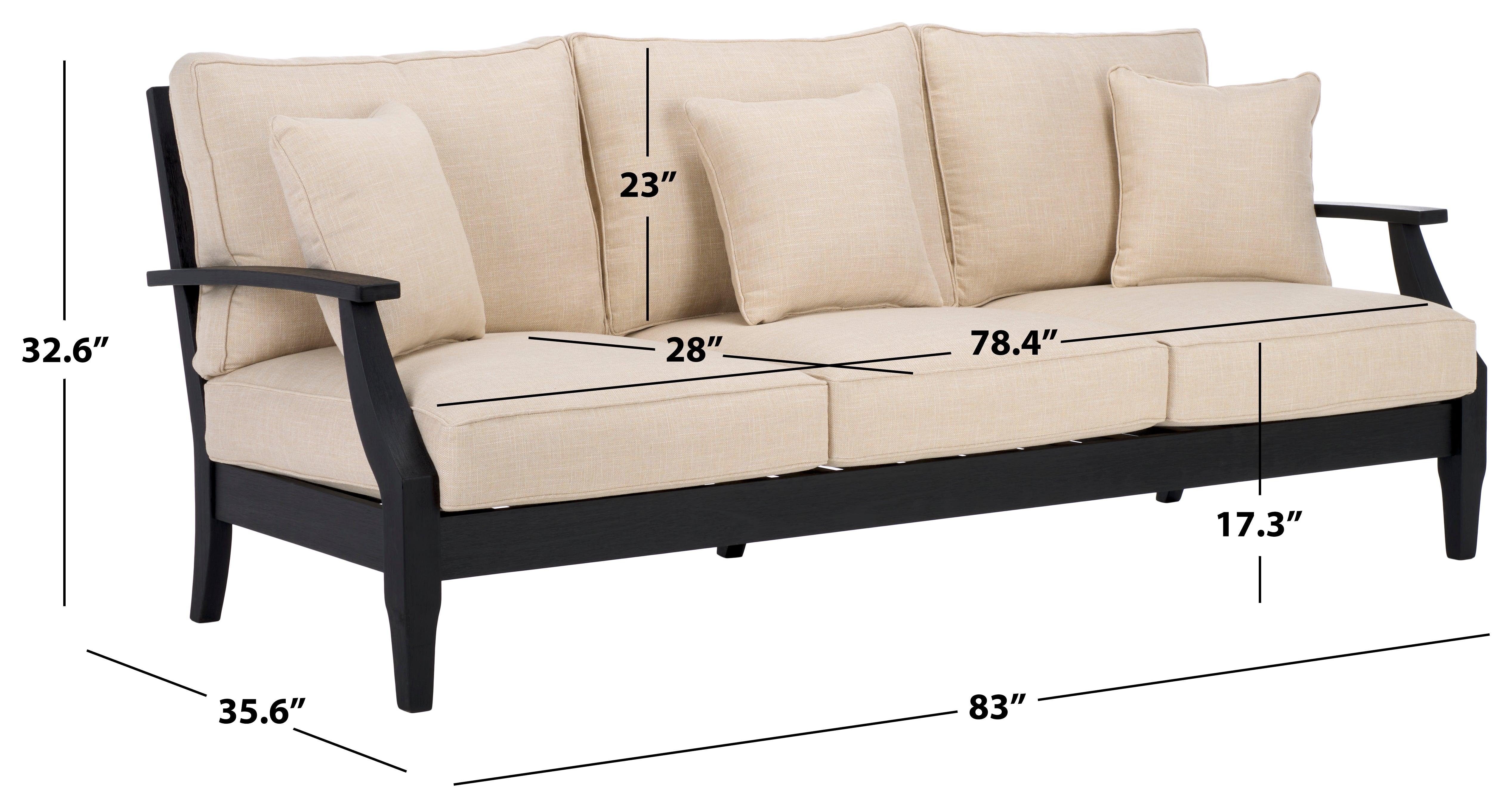 MARTINIQUE WOOD PATIO SOFA - Frankwebs