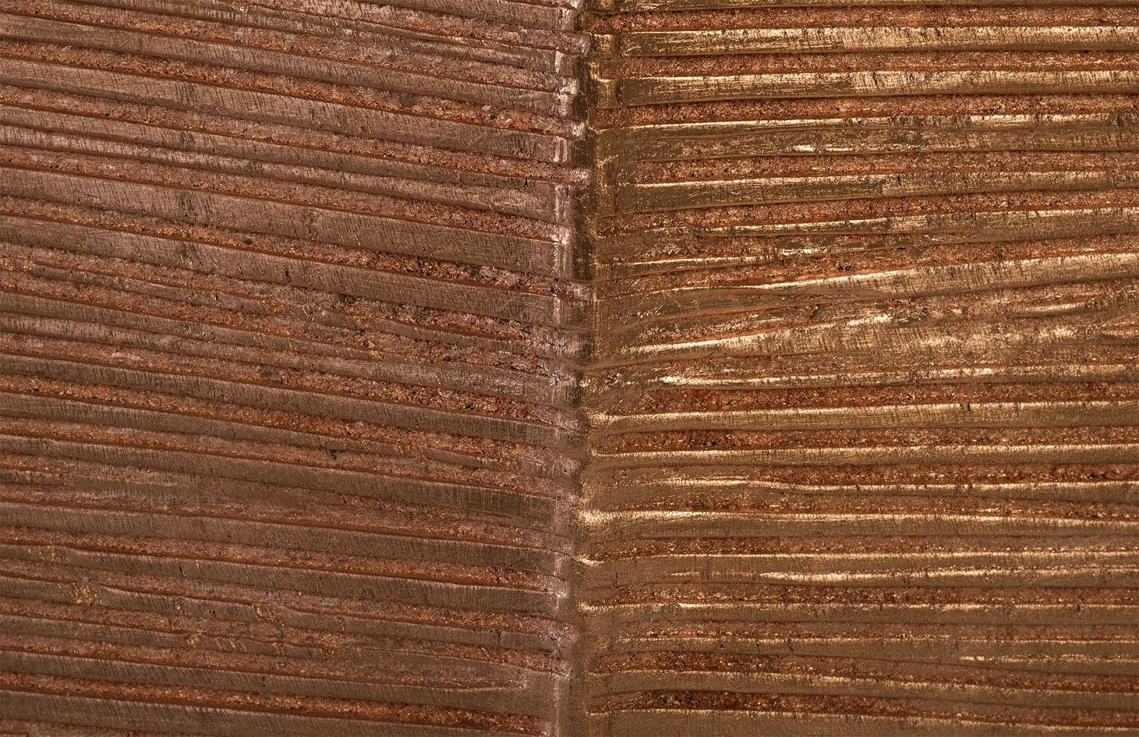 Carved Round Leaf on Metal Stand, SM - Frankwebs