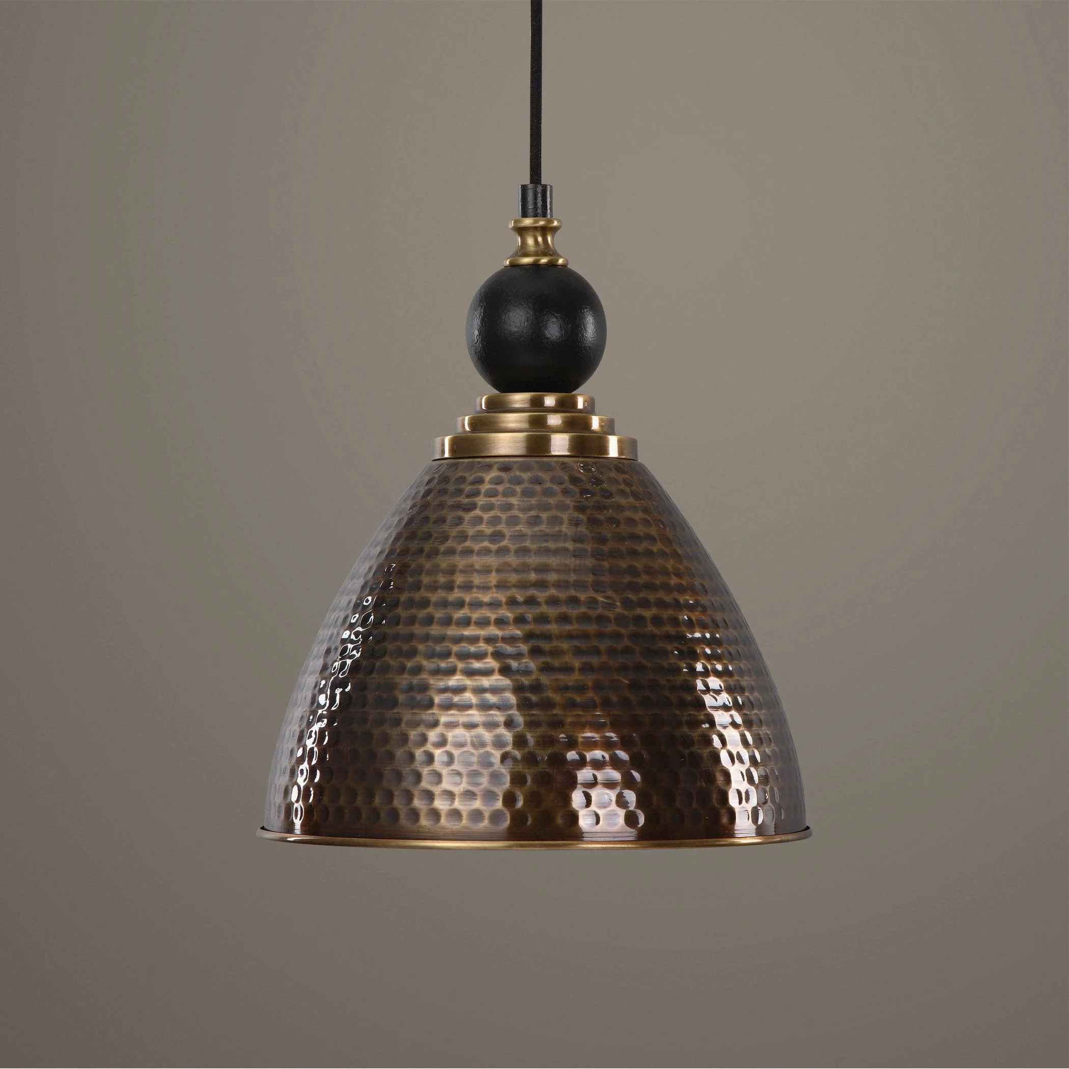 ADASTRA 1 LIGHT ANTIQUE BRASS PENDANT - Frankwebs