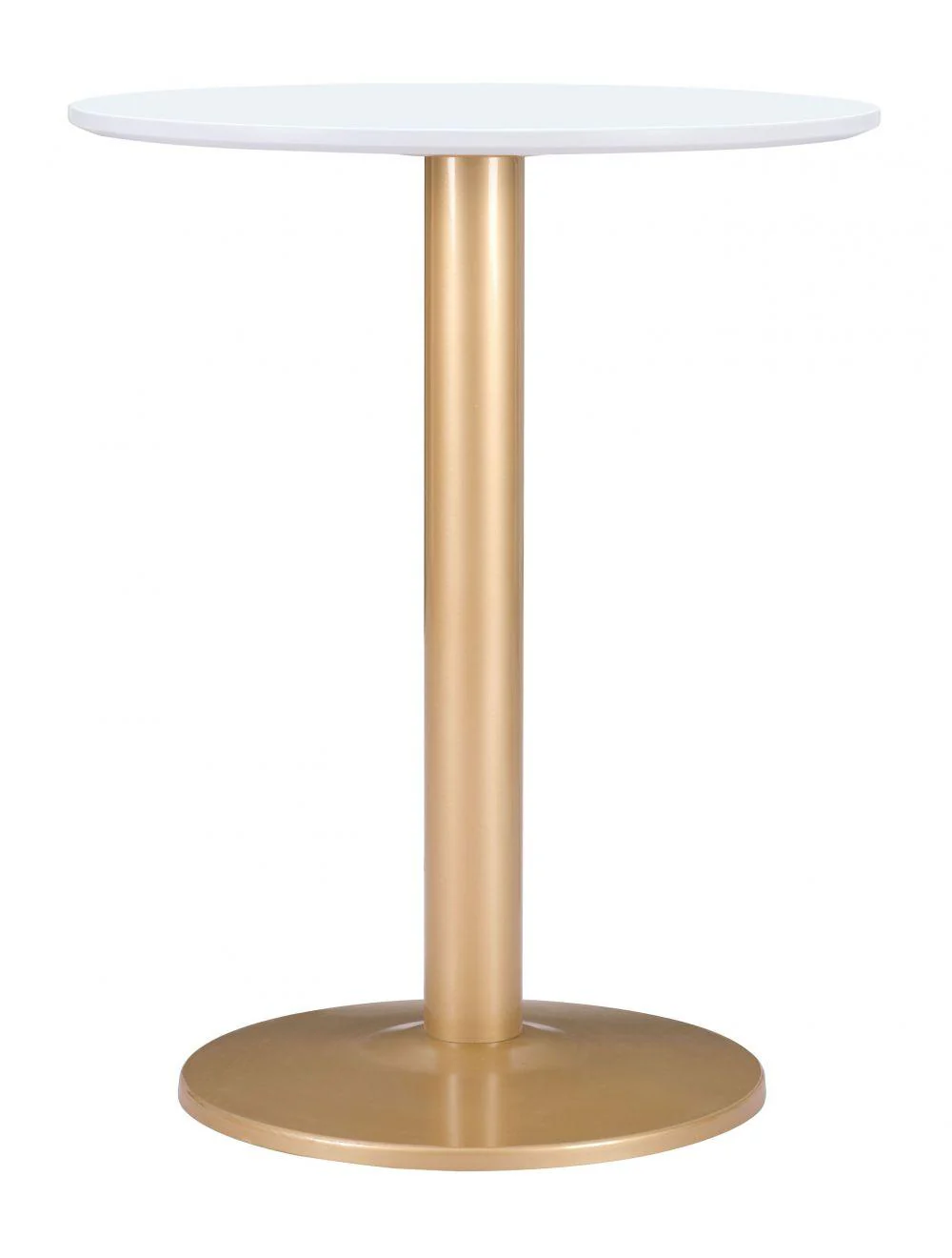 Alto Bistro Table White & Gold - Frankwebs