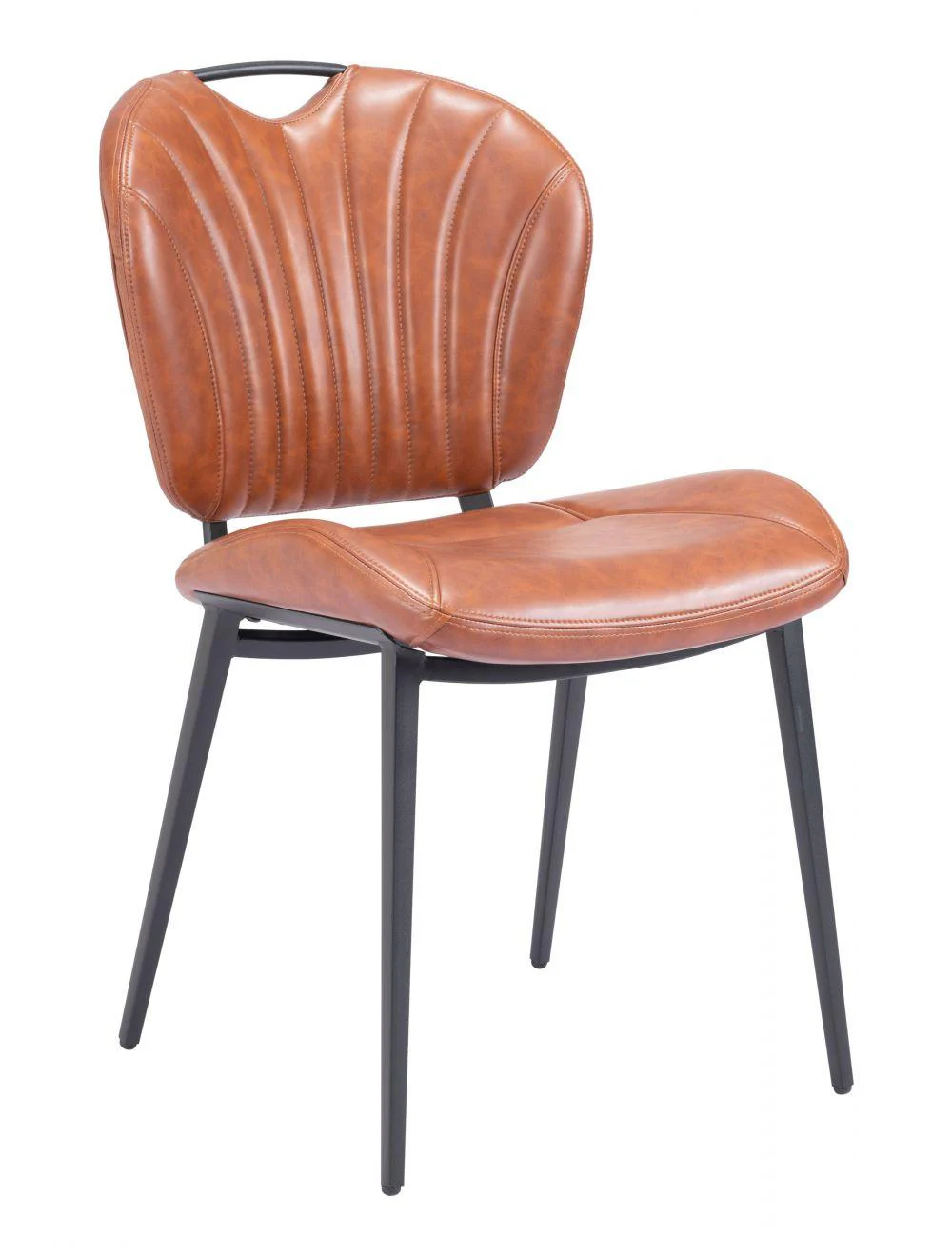 Terrence Dining Chair (Set of 2) Vintage Brown - Frankwebs