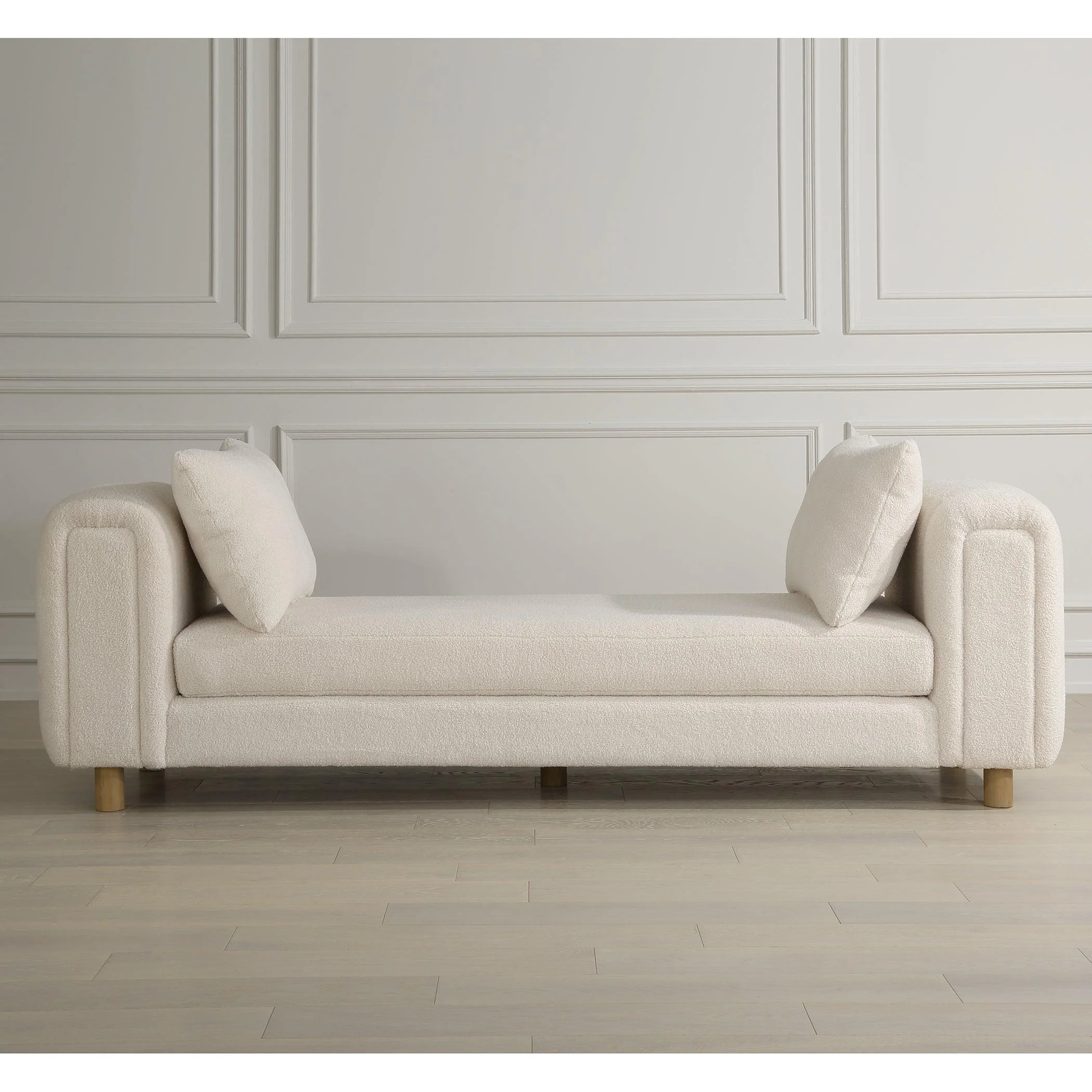 Repose Oversized Ivory Bench - Frankwebs