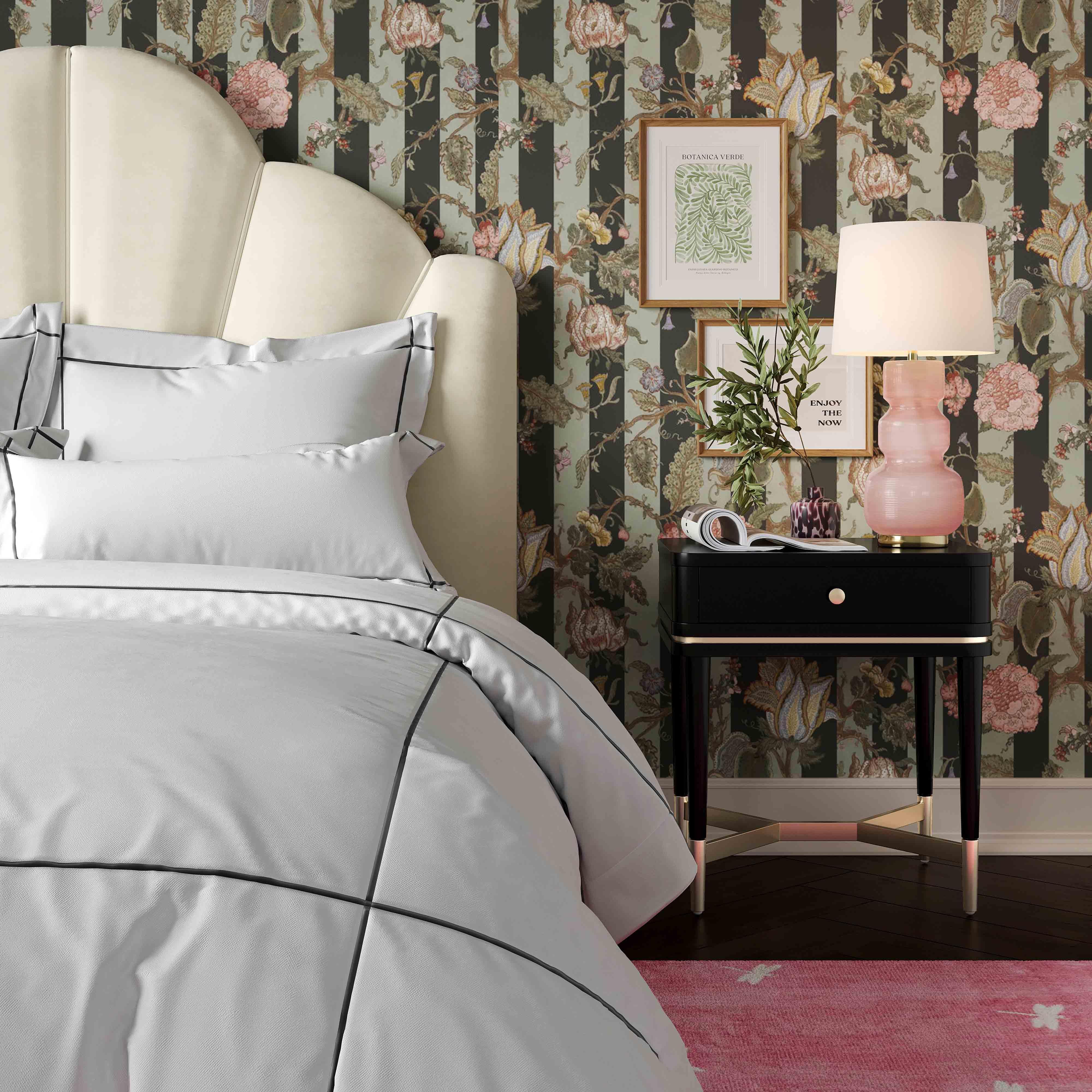 Julieta Black Nightstand - Frankwebs