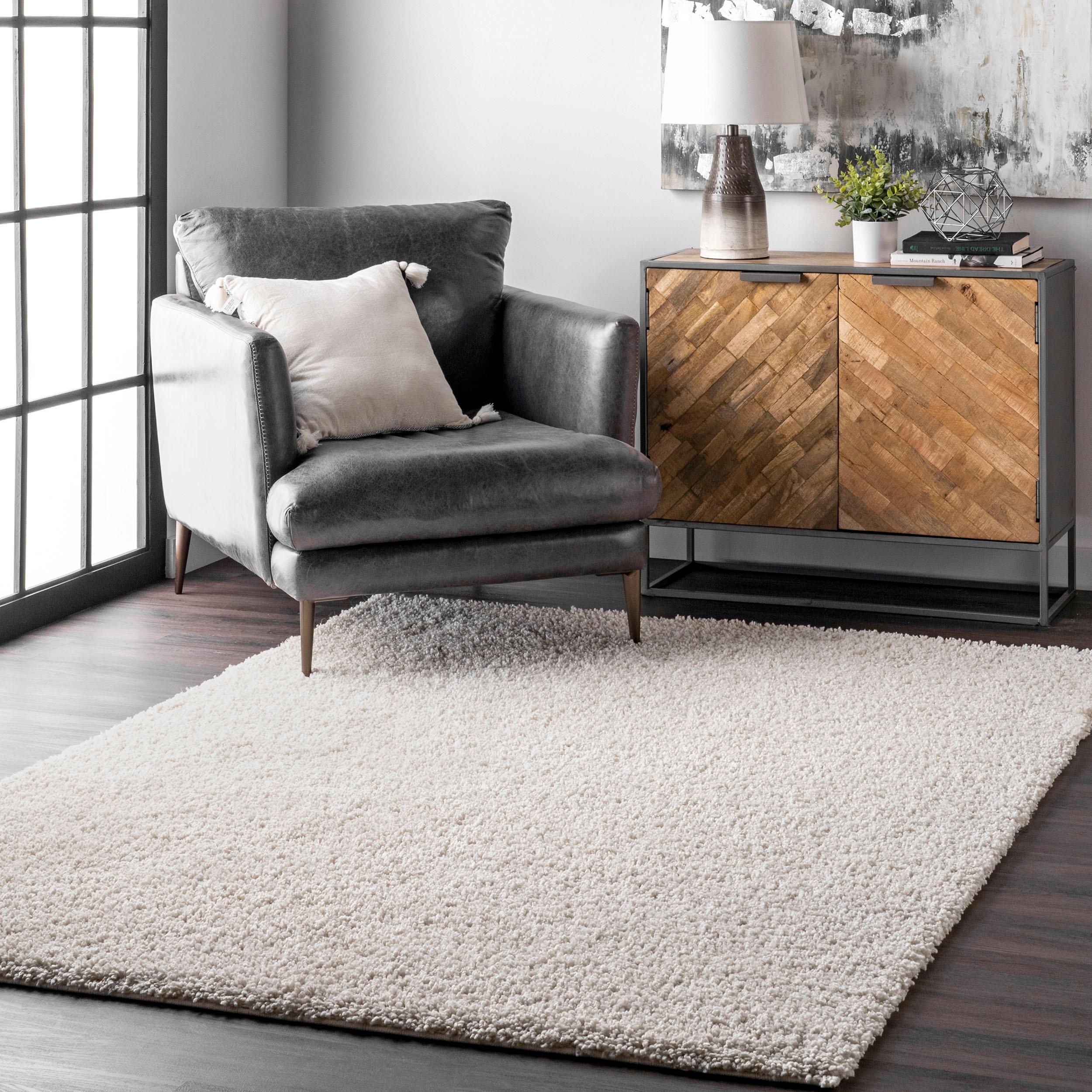 Clare Solid Shag Area Rug - Frankwebs