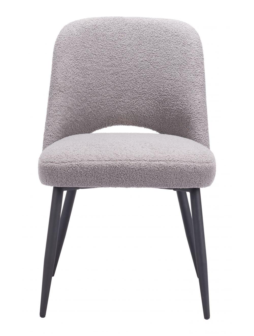 Teddy Dining Chair (Set of 2) Gray - Frankwebs