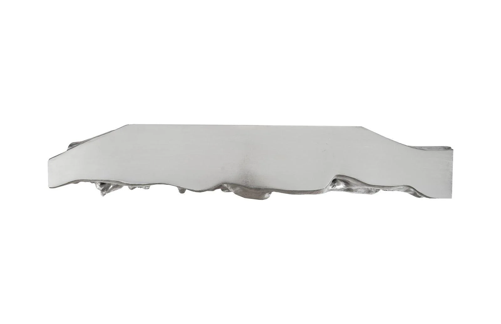 Square Root Console Table, Silver Leaf - Frankwebs