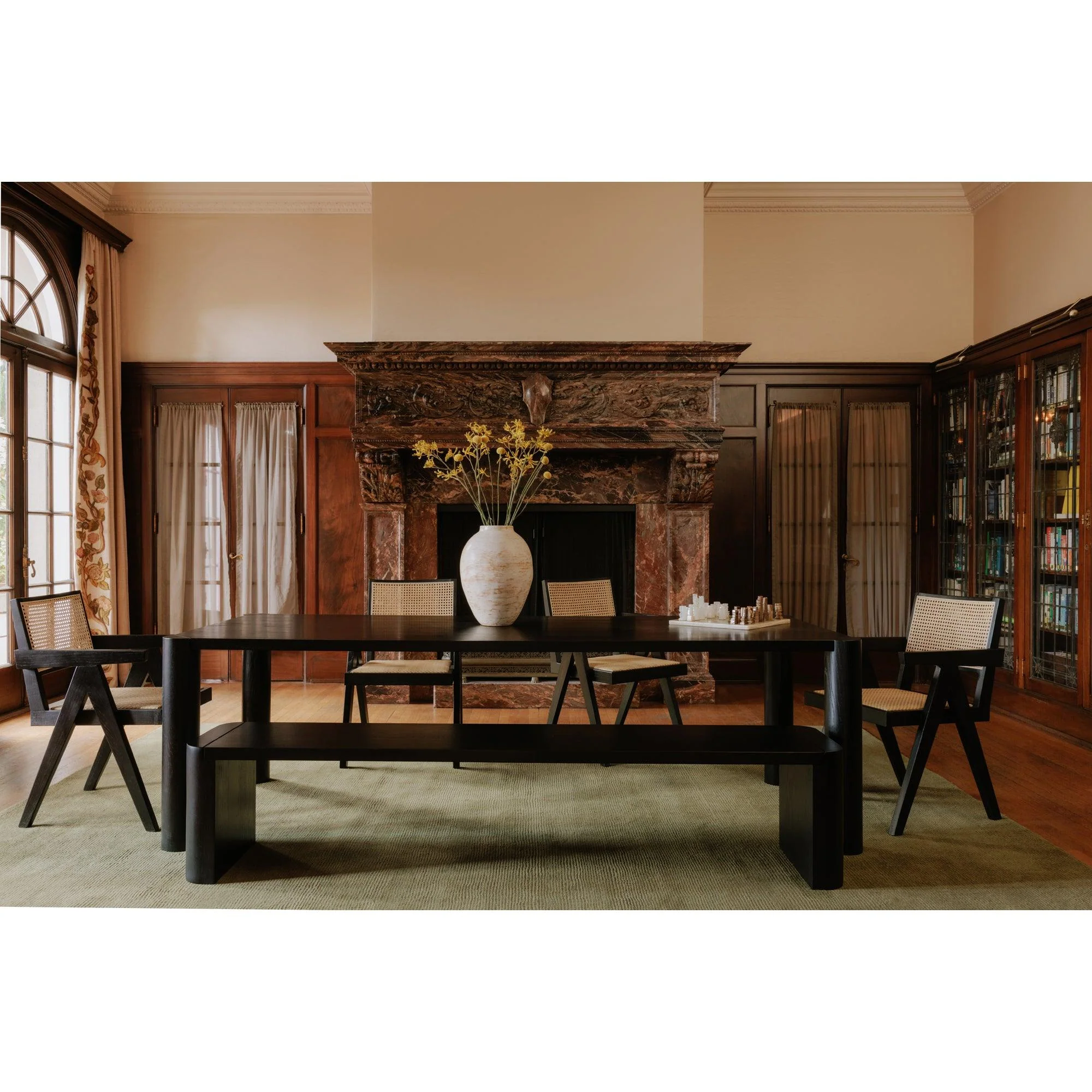 Takashi Chair Black -  Set Of Two - Frankwebs