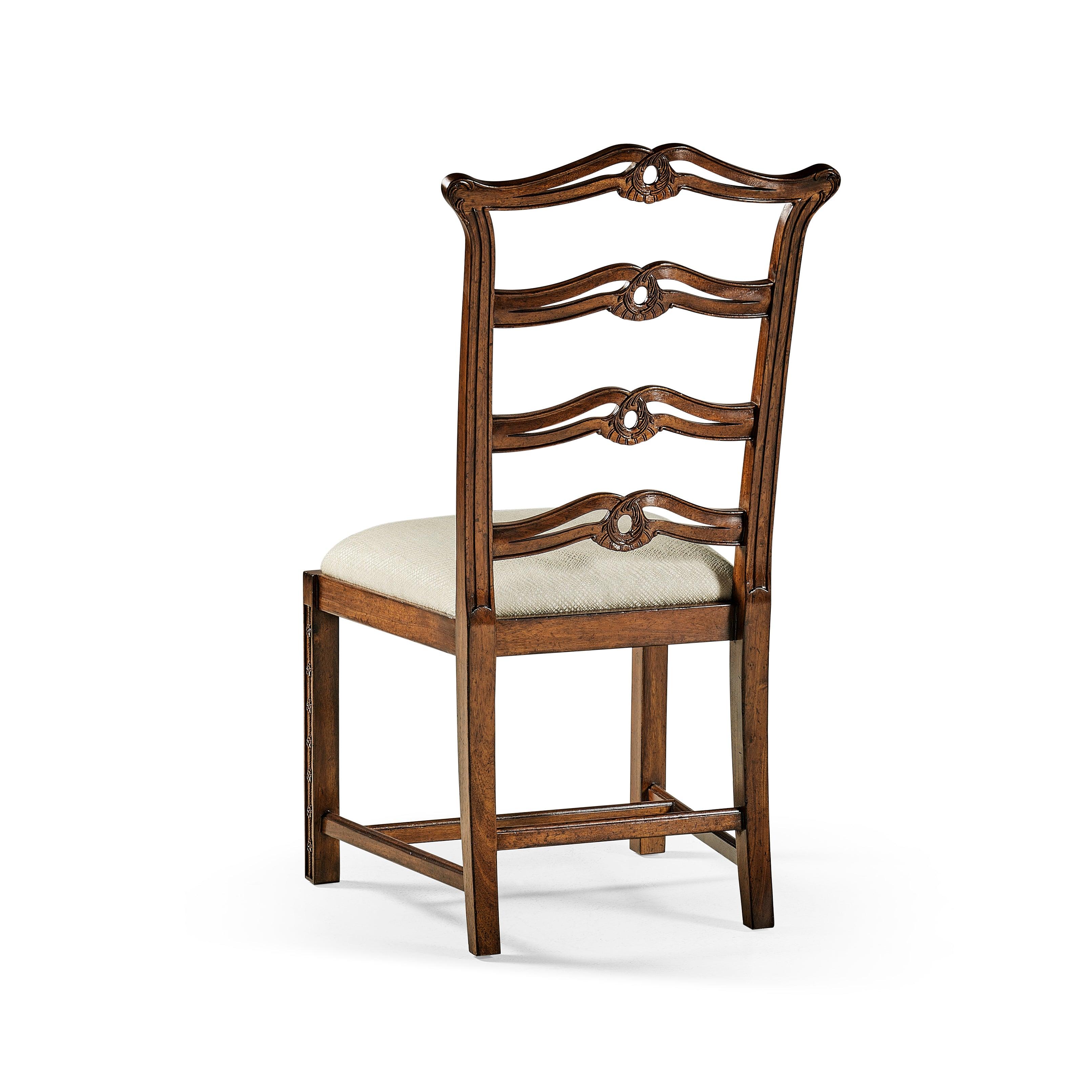 Buckingham Chippendale Pierced Back Dining Side Chair - Frankwebs