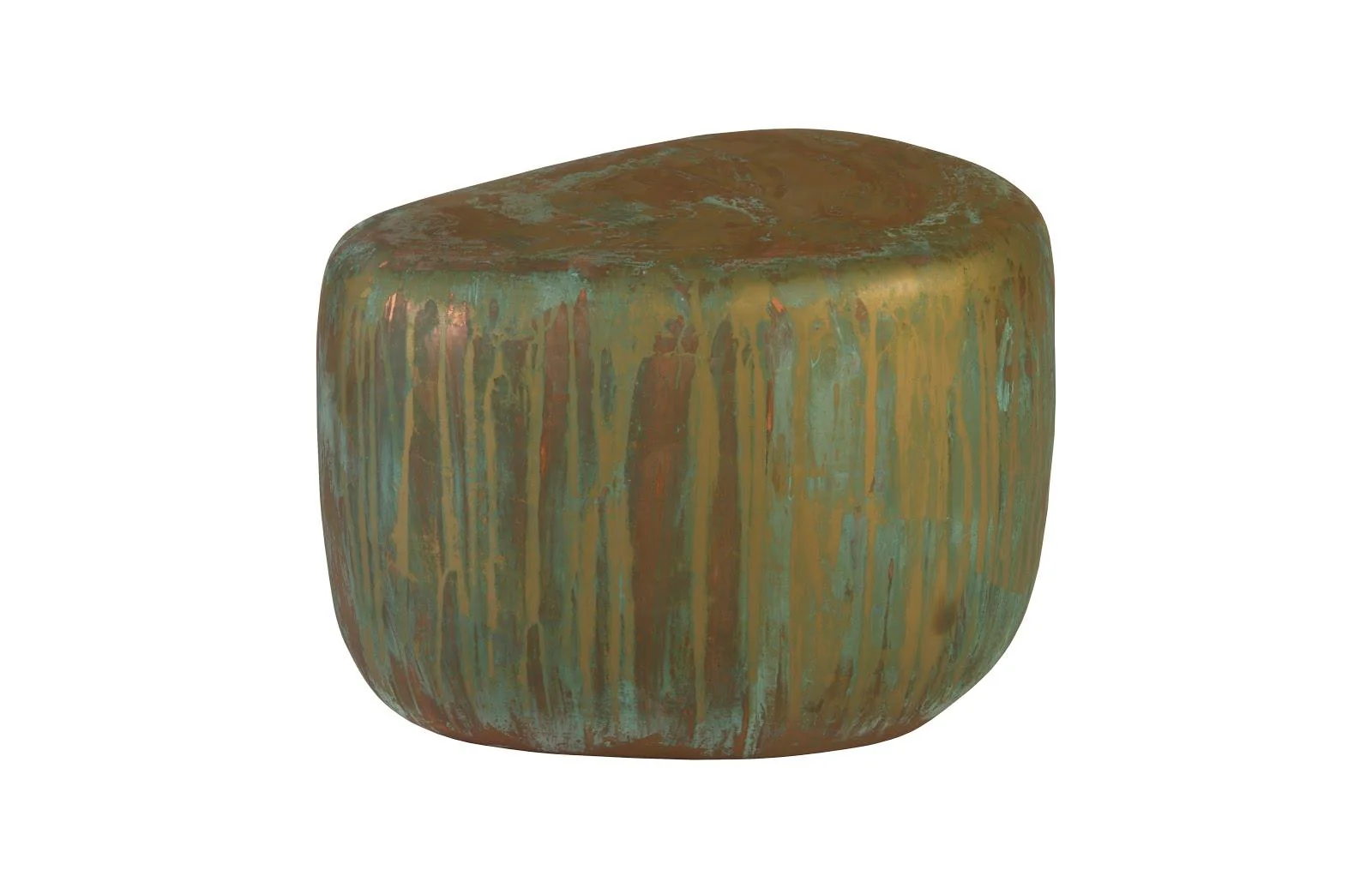 Wedge End Table, Lichen Finish - Frankwebs