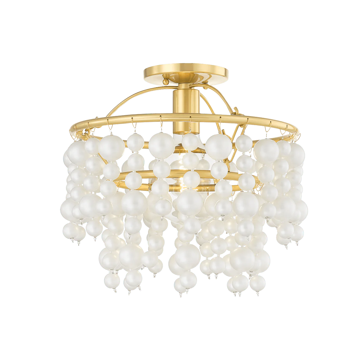 KINSLEY 1 LIGHT SEMI FLUSH MOUNT - Frankwebs