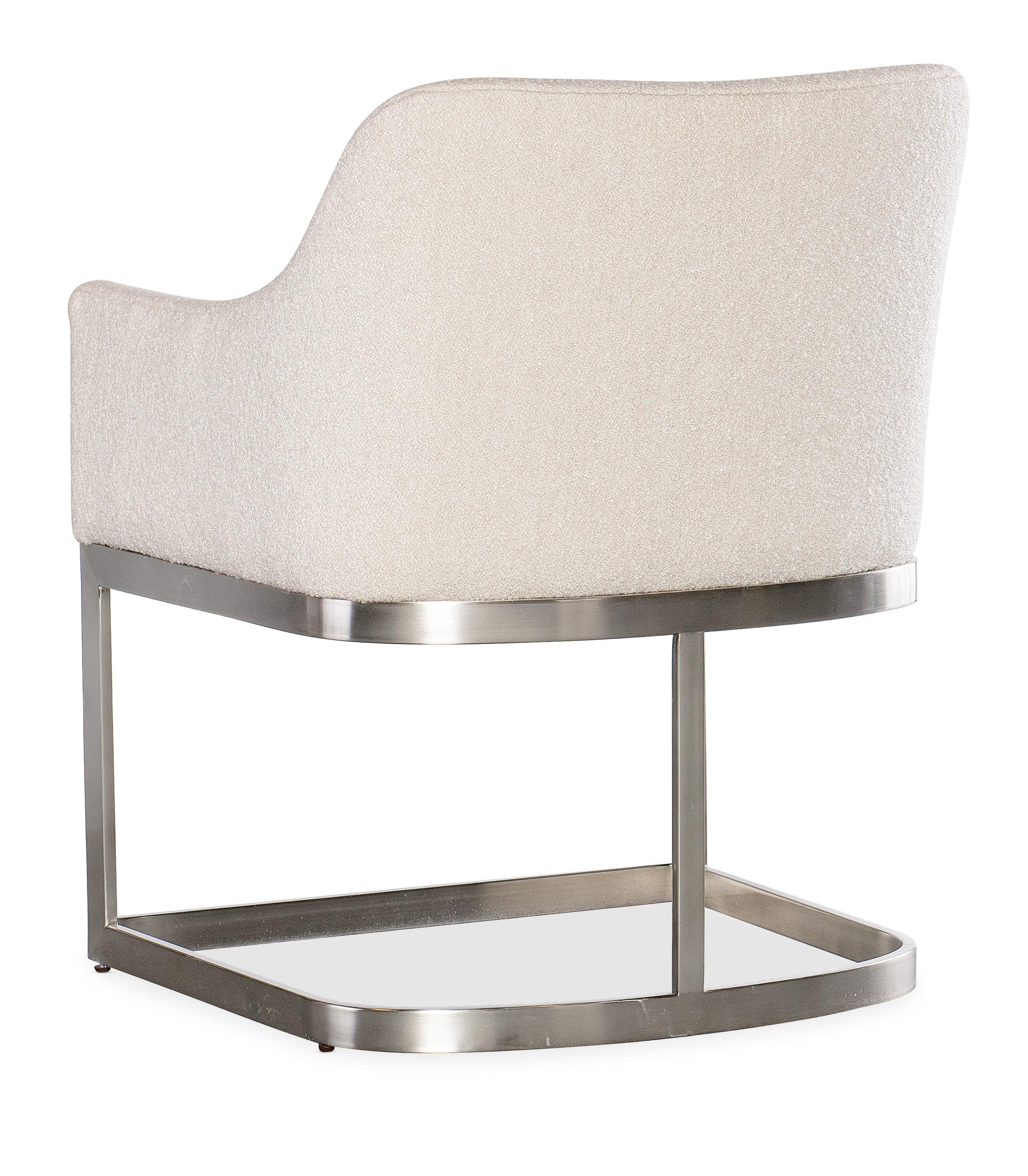 Modern Mood Upholstered Arm Chair w/Metal Base - Frankwebs