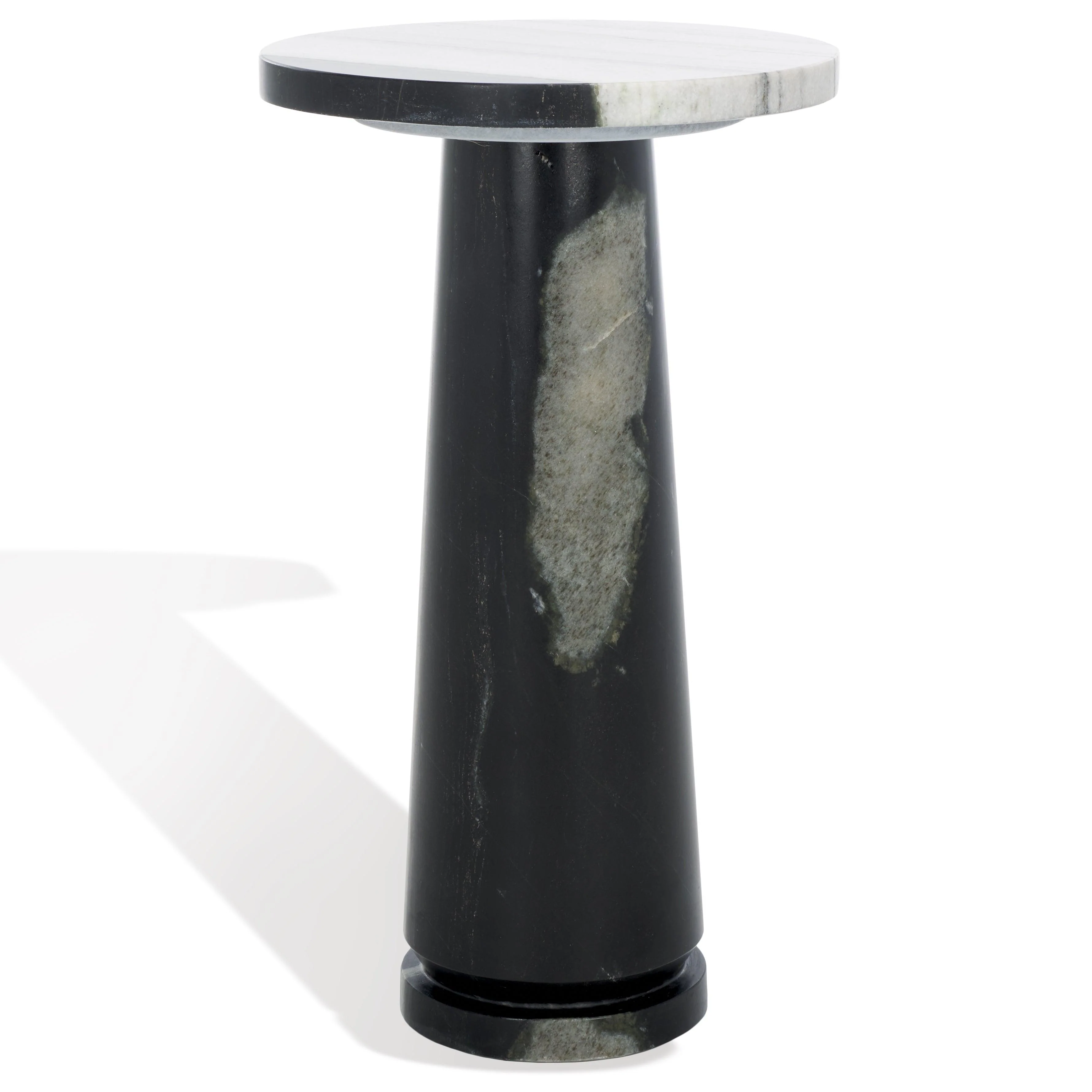VALENTIA ROUND MARBLE ACCENT TABLE - Frankwebs