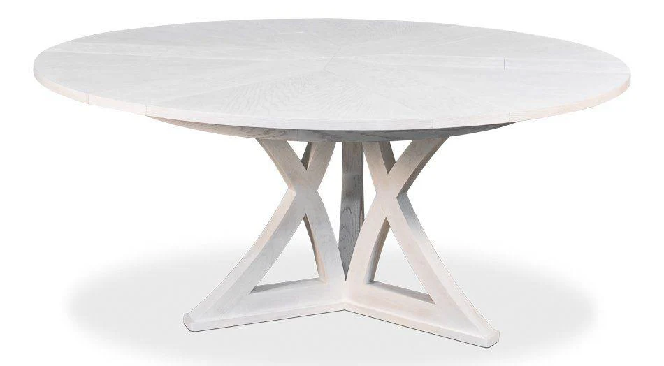 Casual Jupe Dining Table - Working Wht Md - Frankwebs